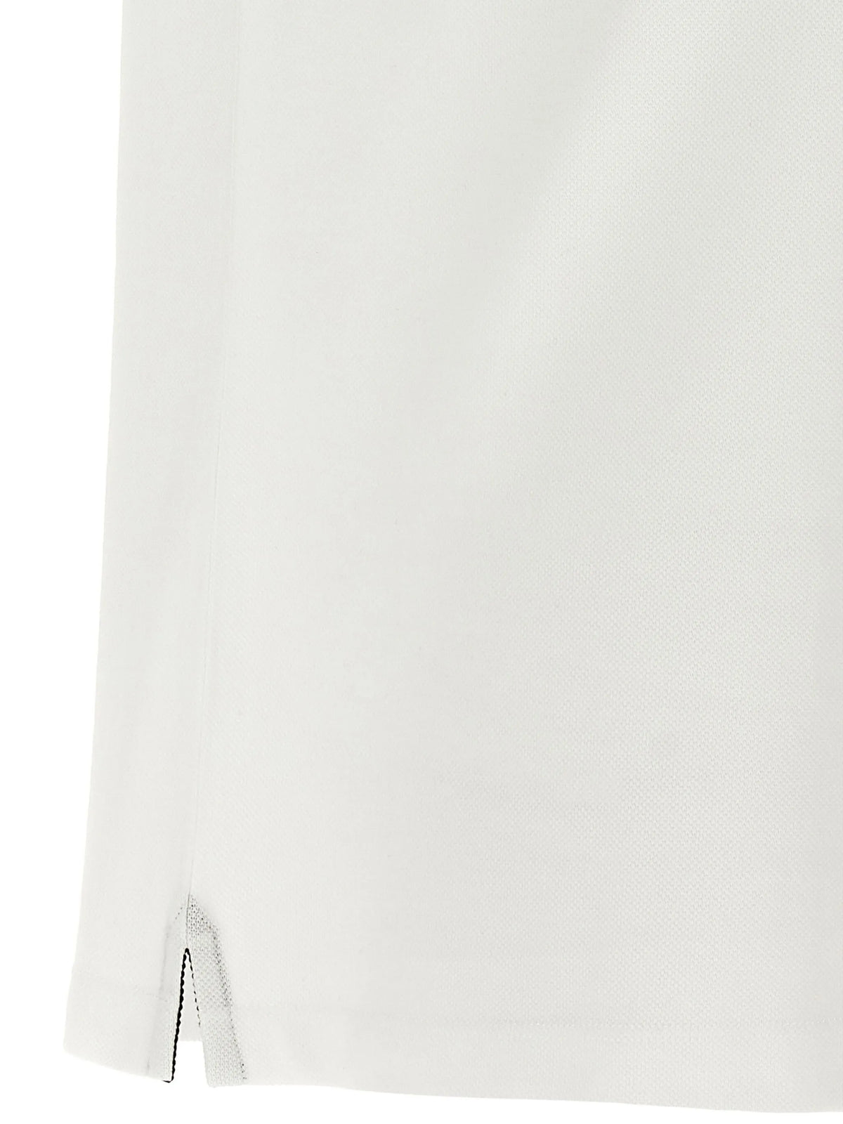 logo-patch polo shirt