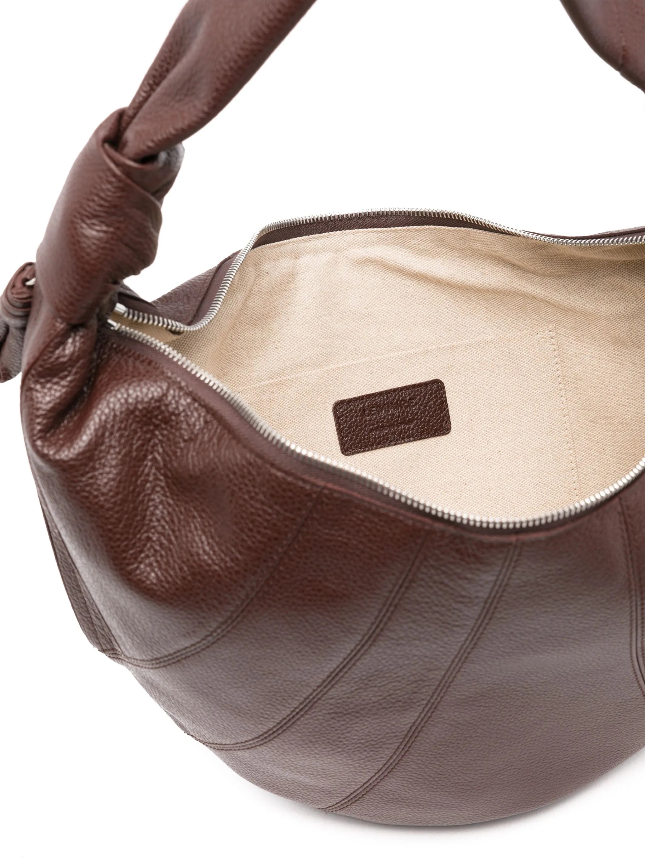 Fortune Croissant bag in leather
