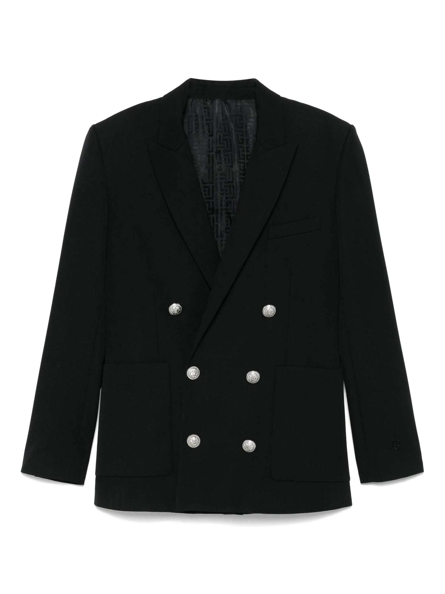 double-breasted blazer