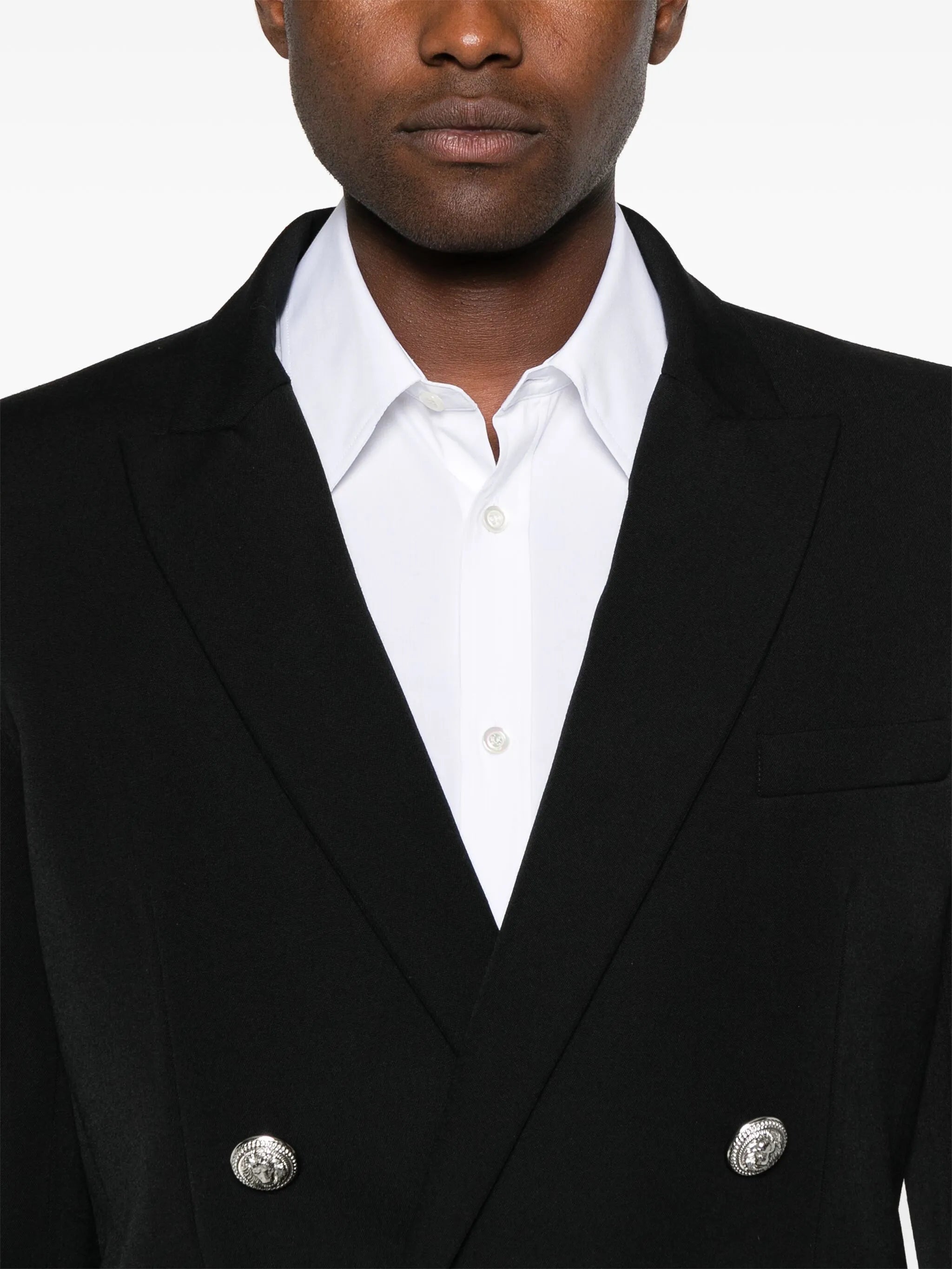 double-breasted blazer