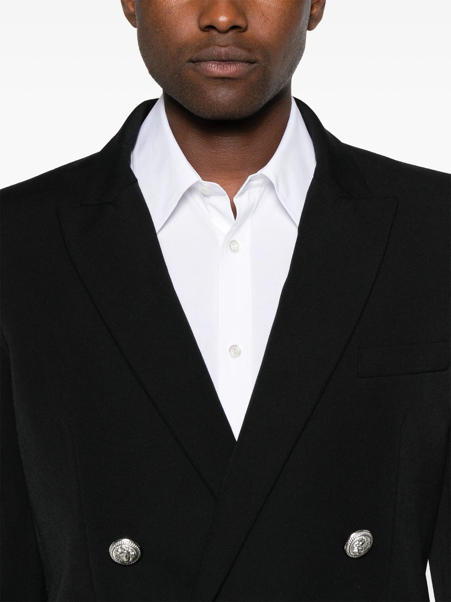 double-breasted blazer
