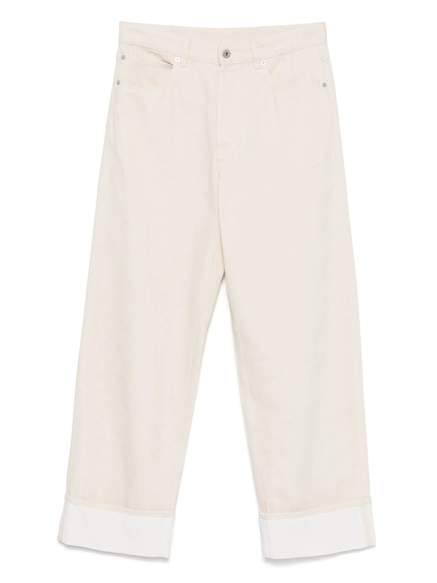 logo-patch jeans