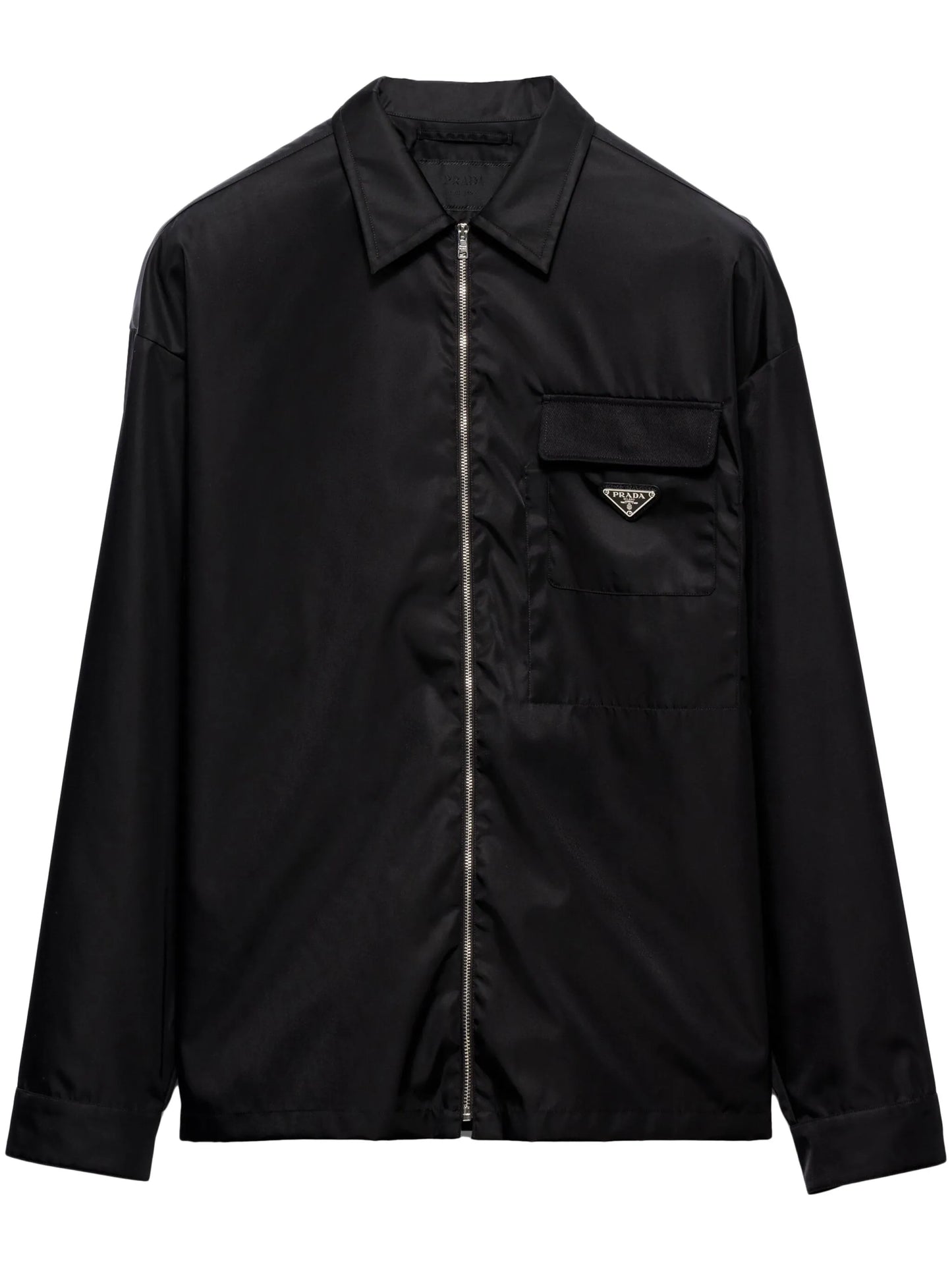 Re-Nylon shirt jacket