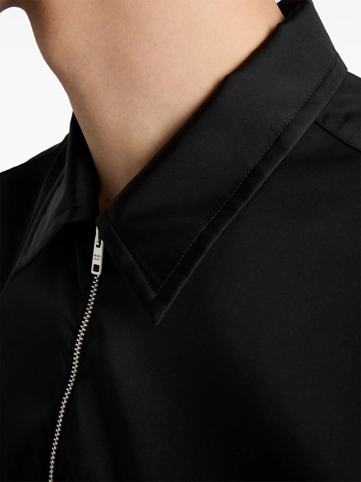Re-Nylon shirt jacket