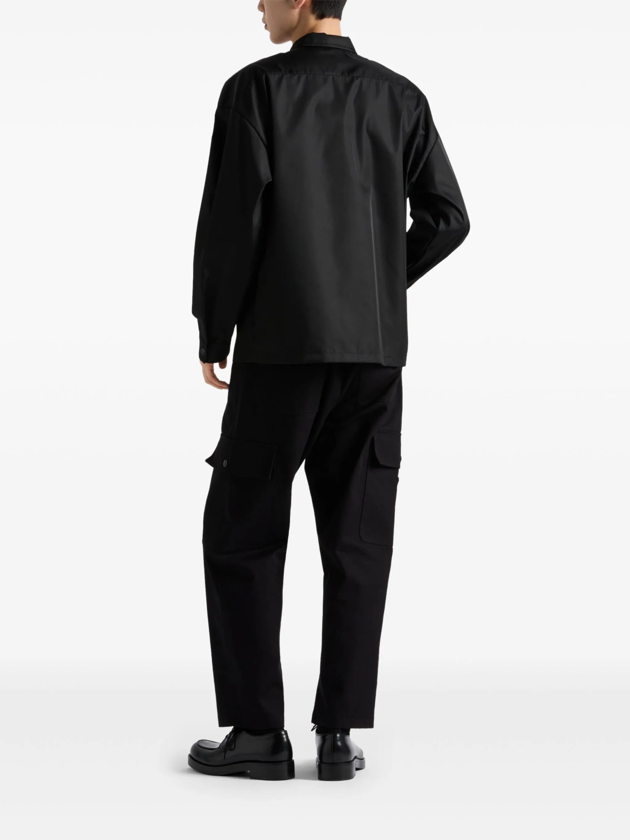 Re-Nylon shirt jacket
