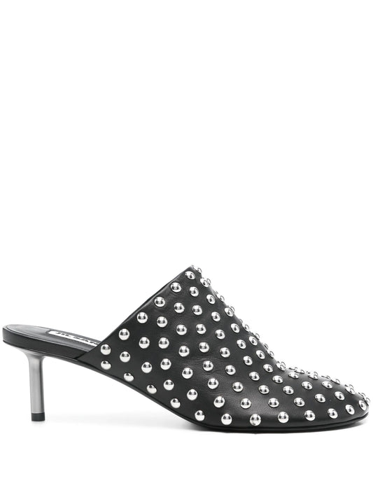 60mm stud-embellished mules