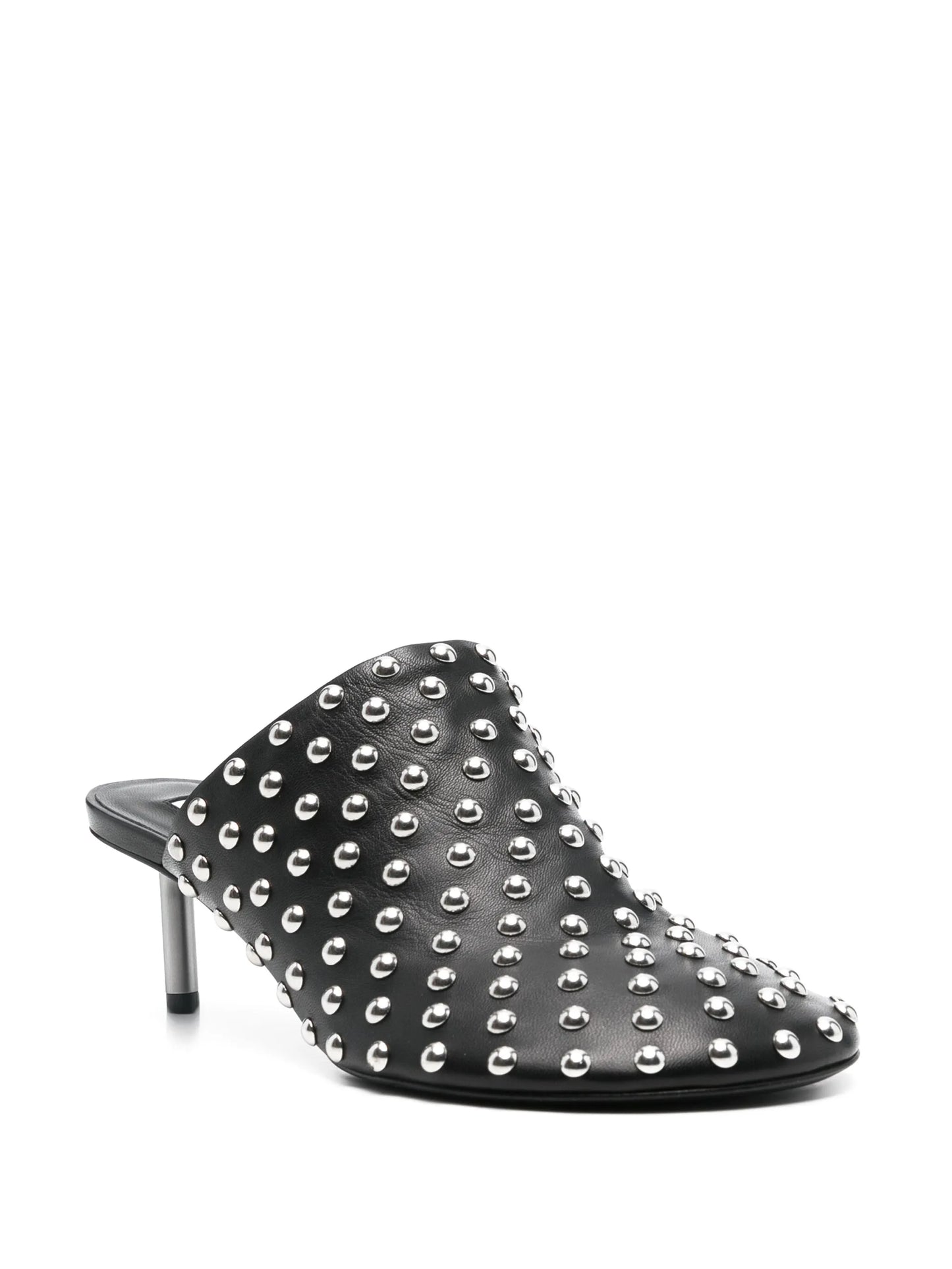 60mm stud-embellished mules