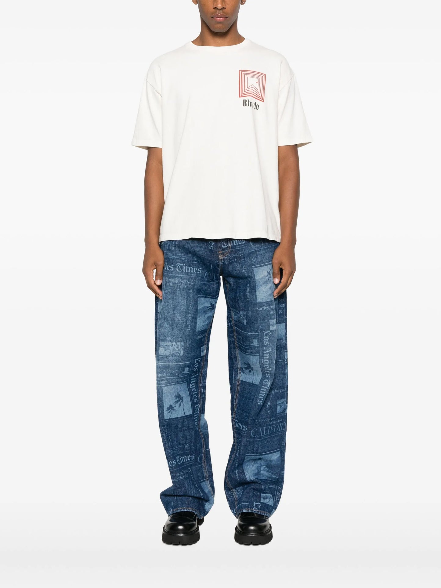 graphic-print T-shirt
