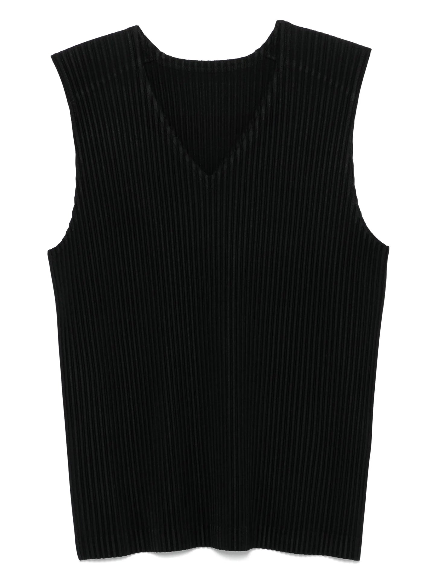 plissé vest