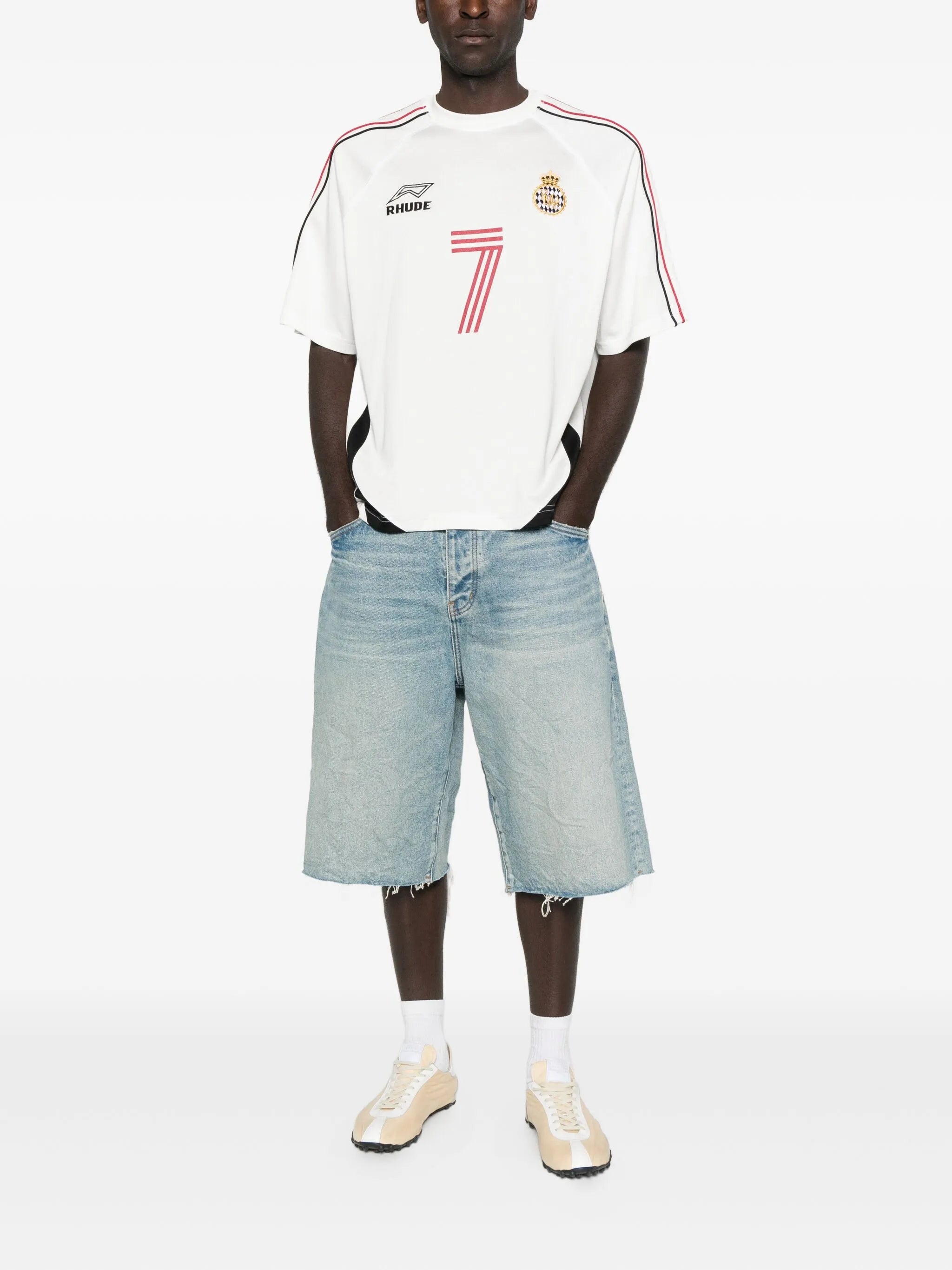 panelled team T-shirt