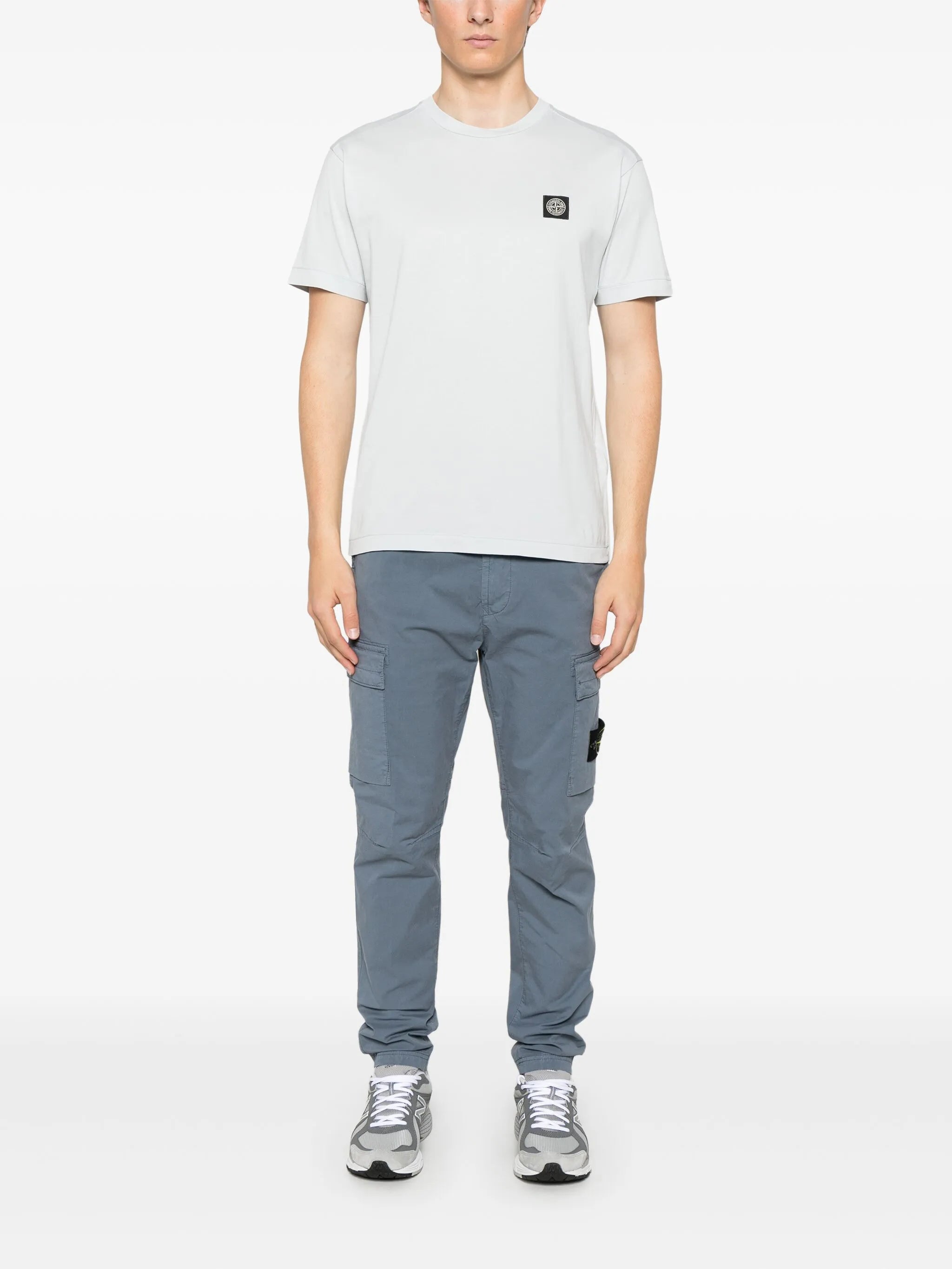 Compass-badge T-shirt