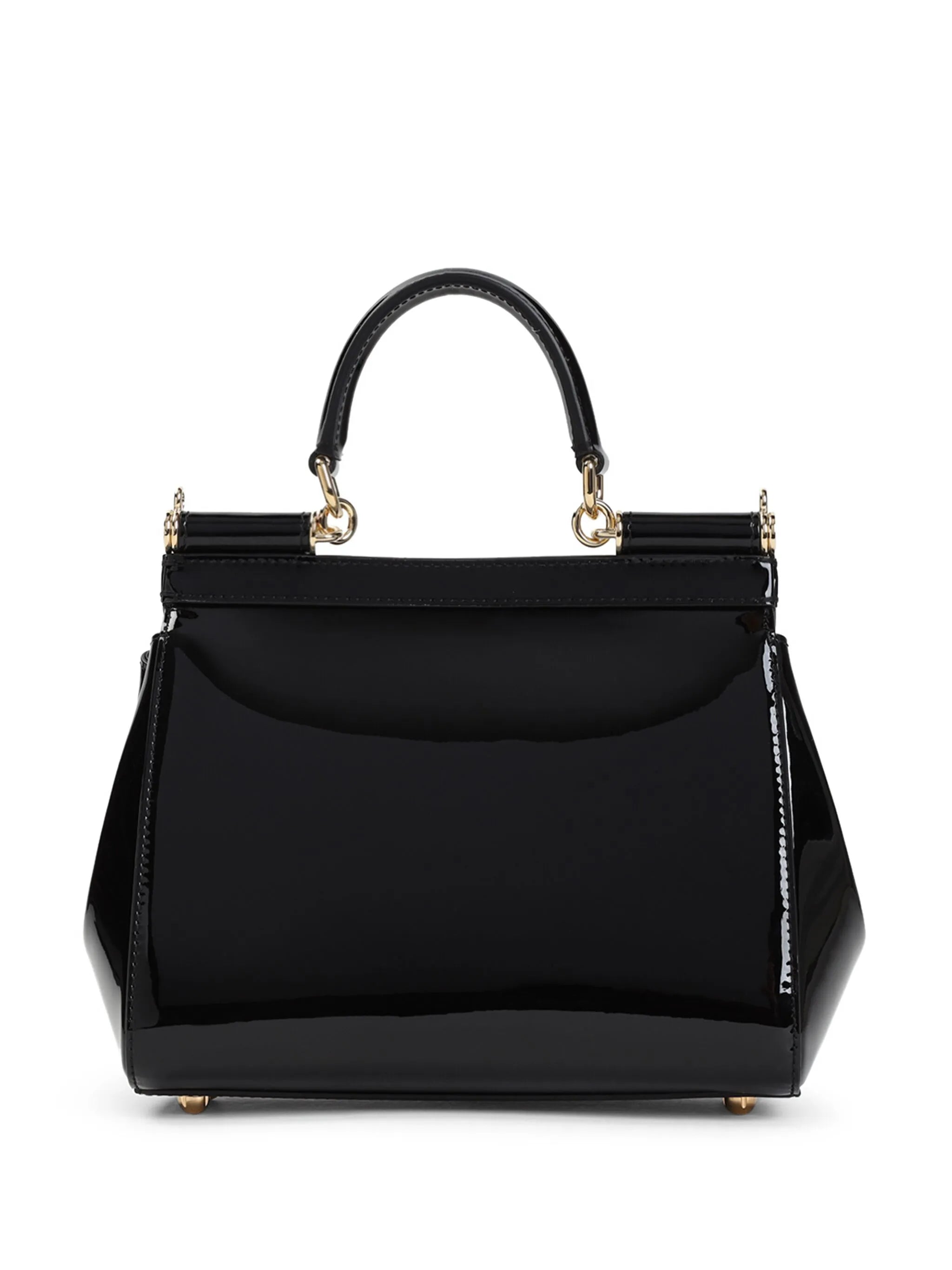 small Sicily handbag in patent leather