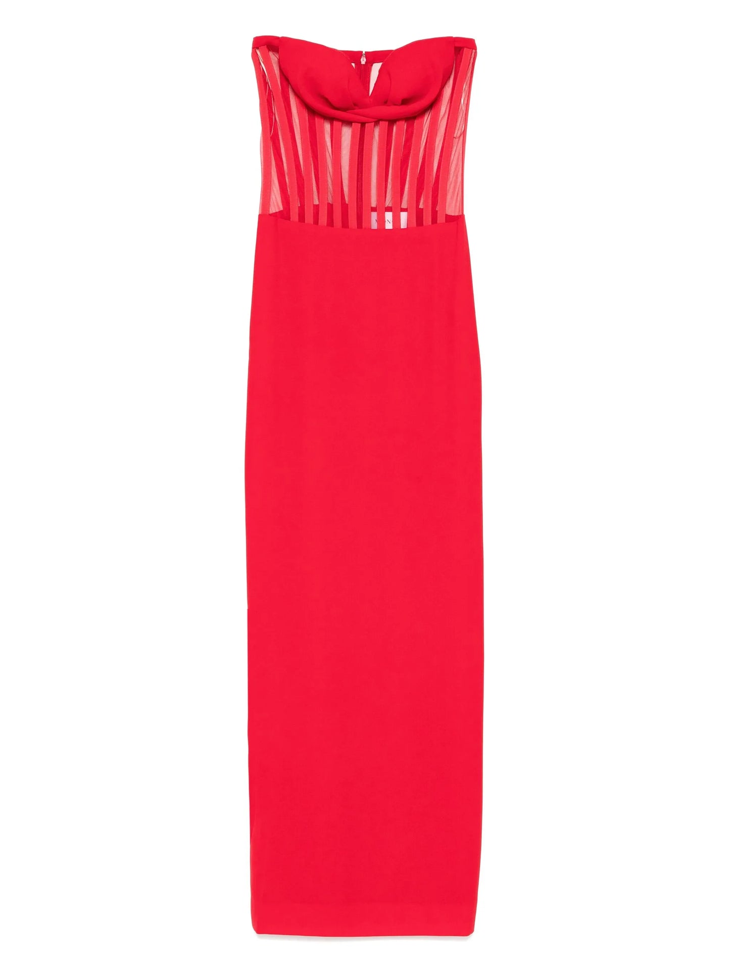 strapless corset dress