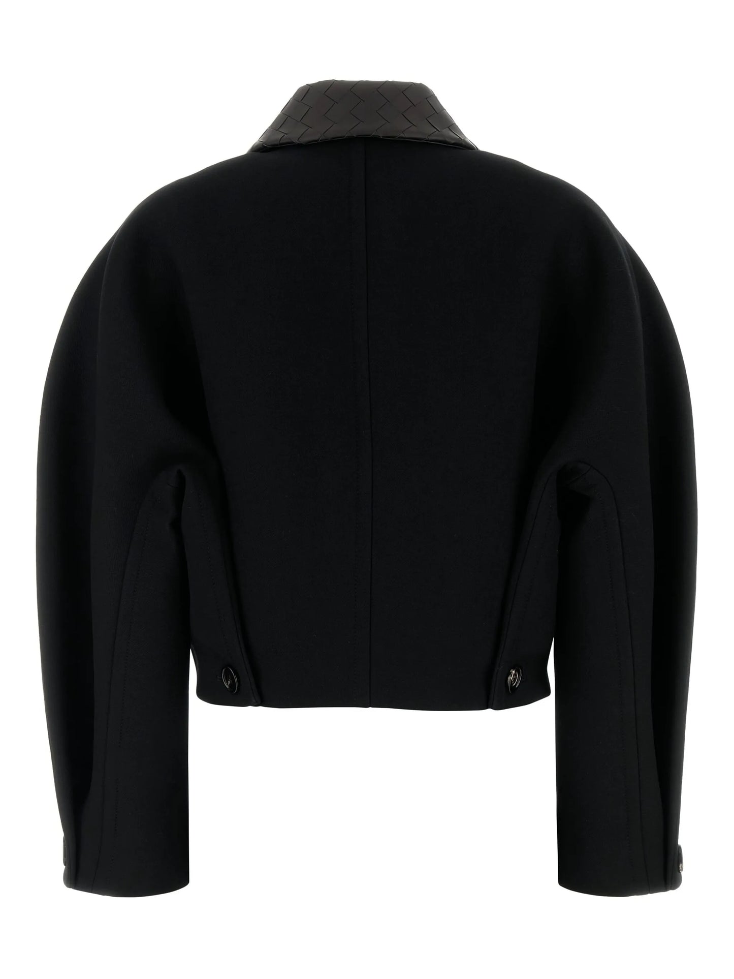 intreccio collar jacket