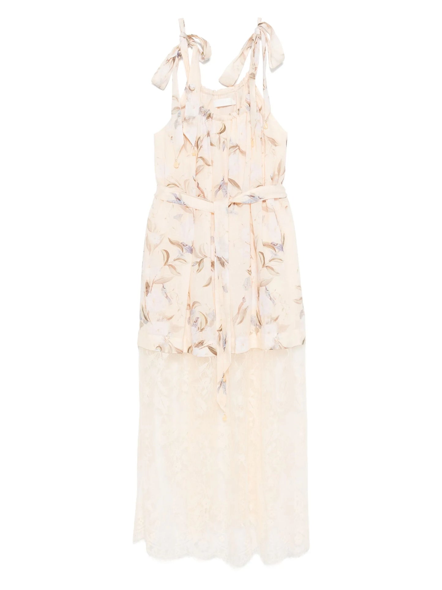 Cascadian lace midi dress