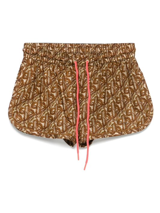 silk shorts
