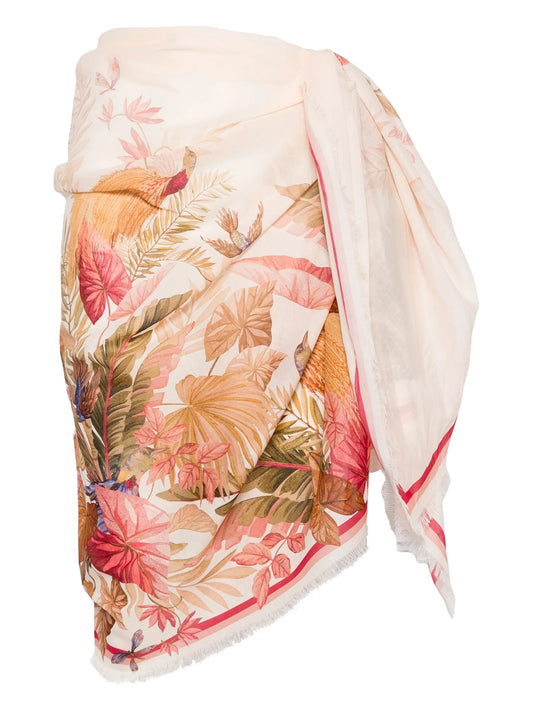 printed cotton pareo