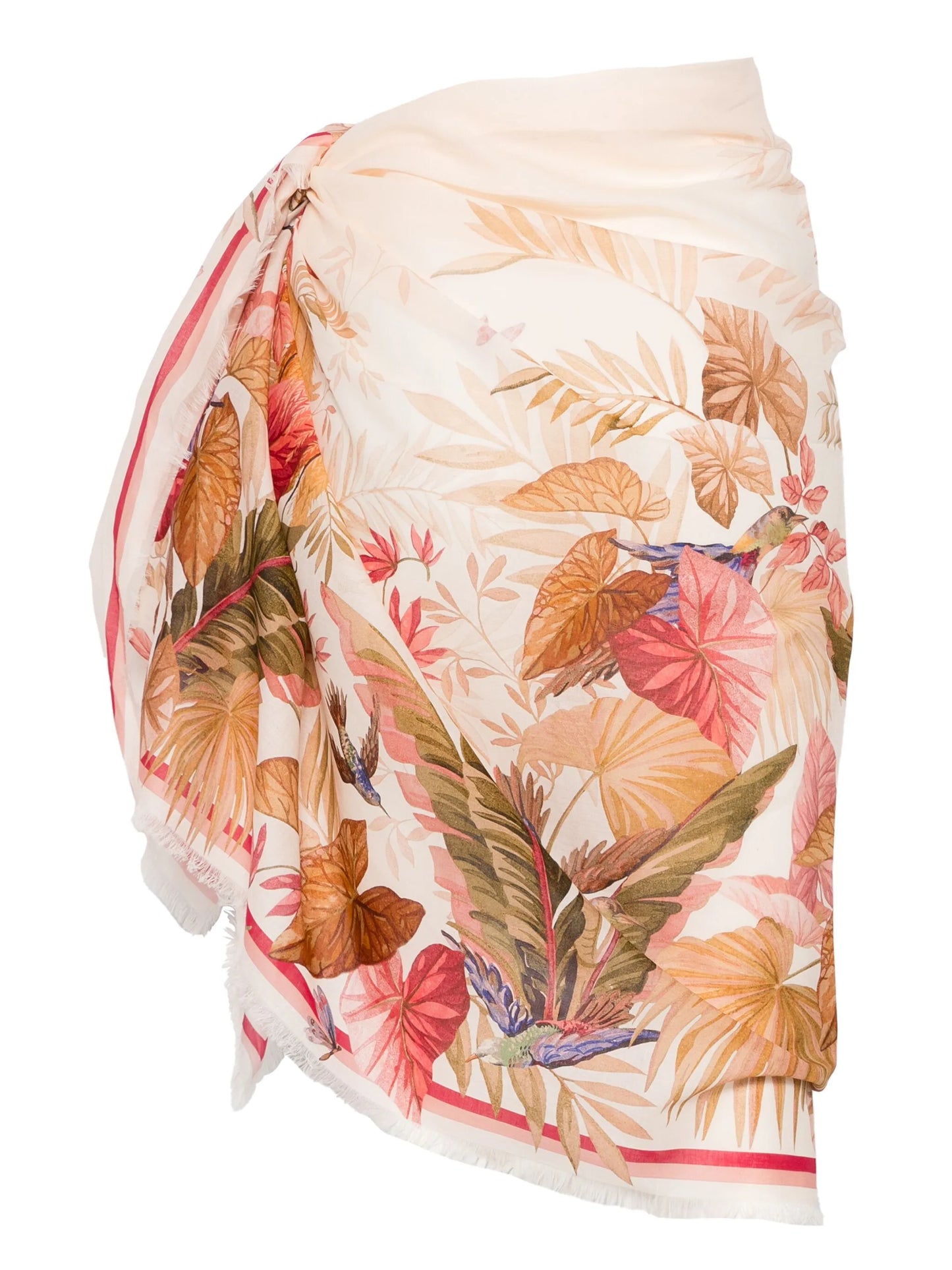 printed cotton pareo