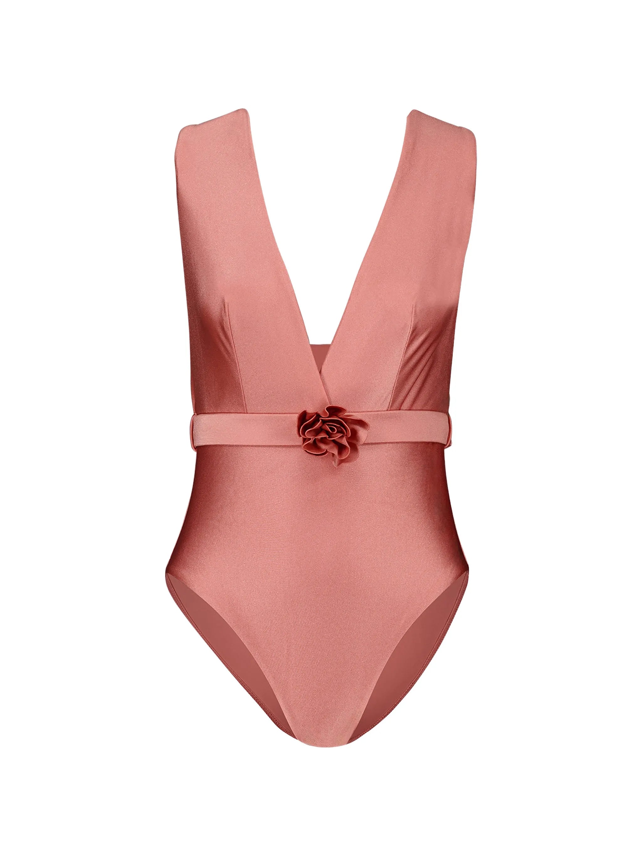 Lucky lunge flower swimsuit