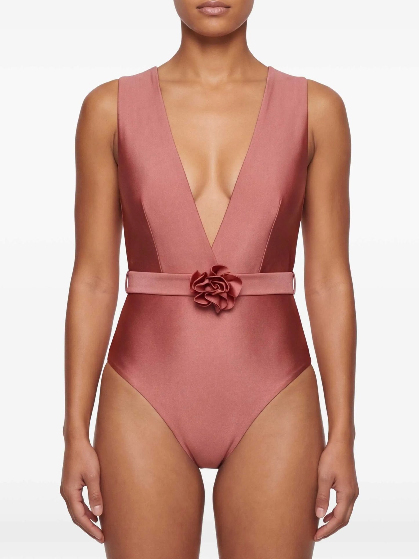 Lucky lunge flower swimsuit