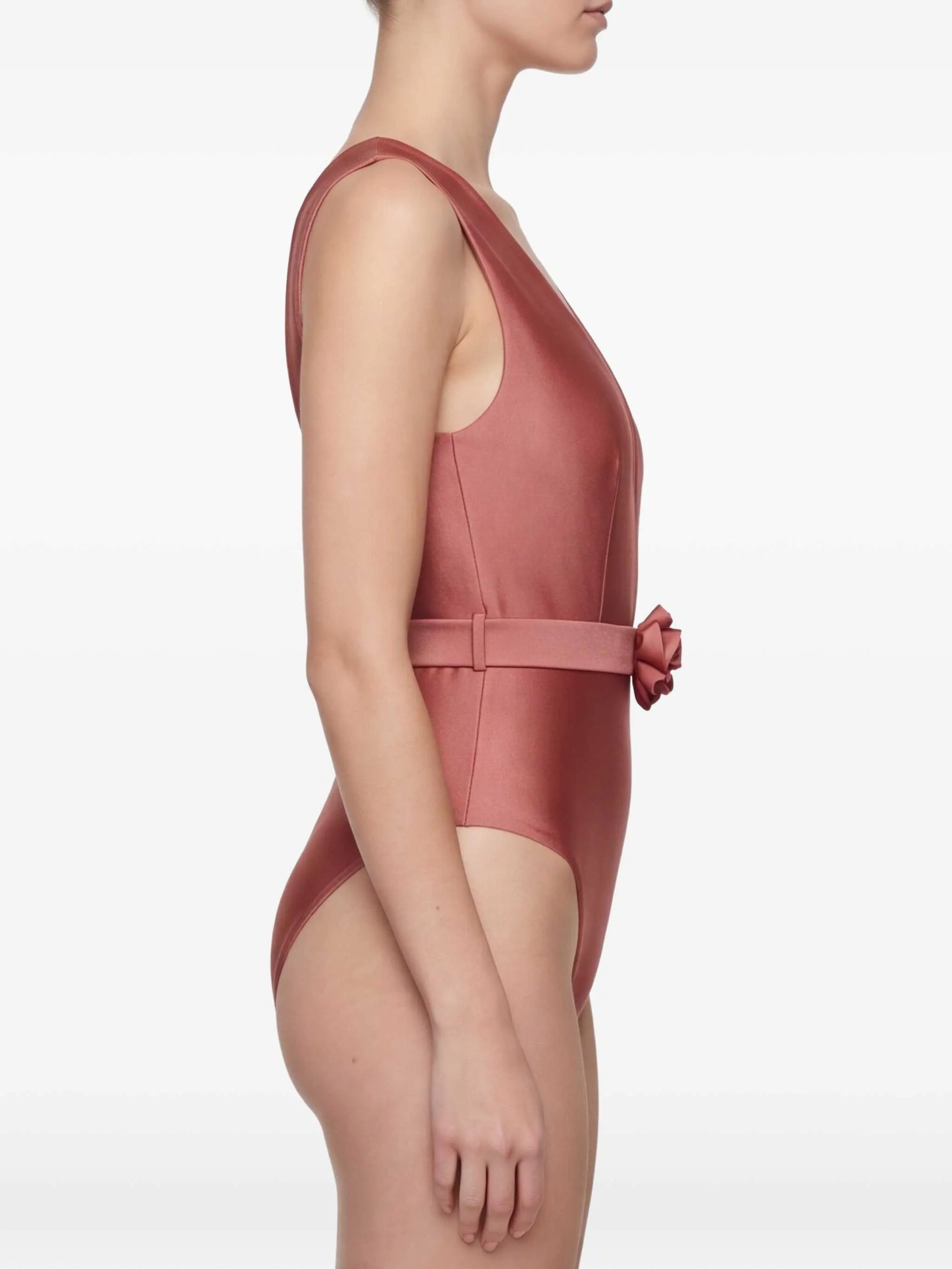 Lucky lunge flower swimsuit