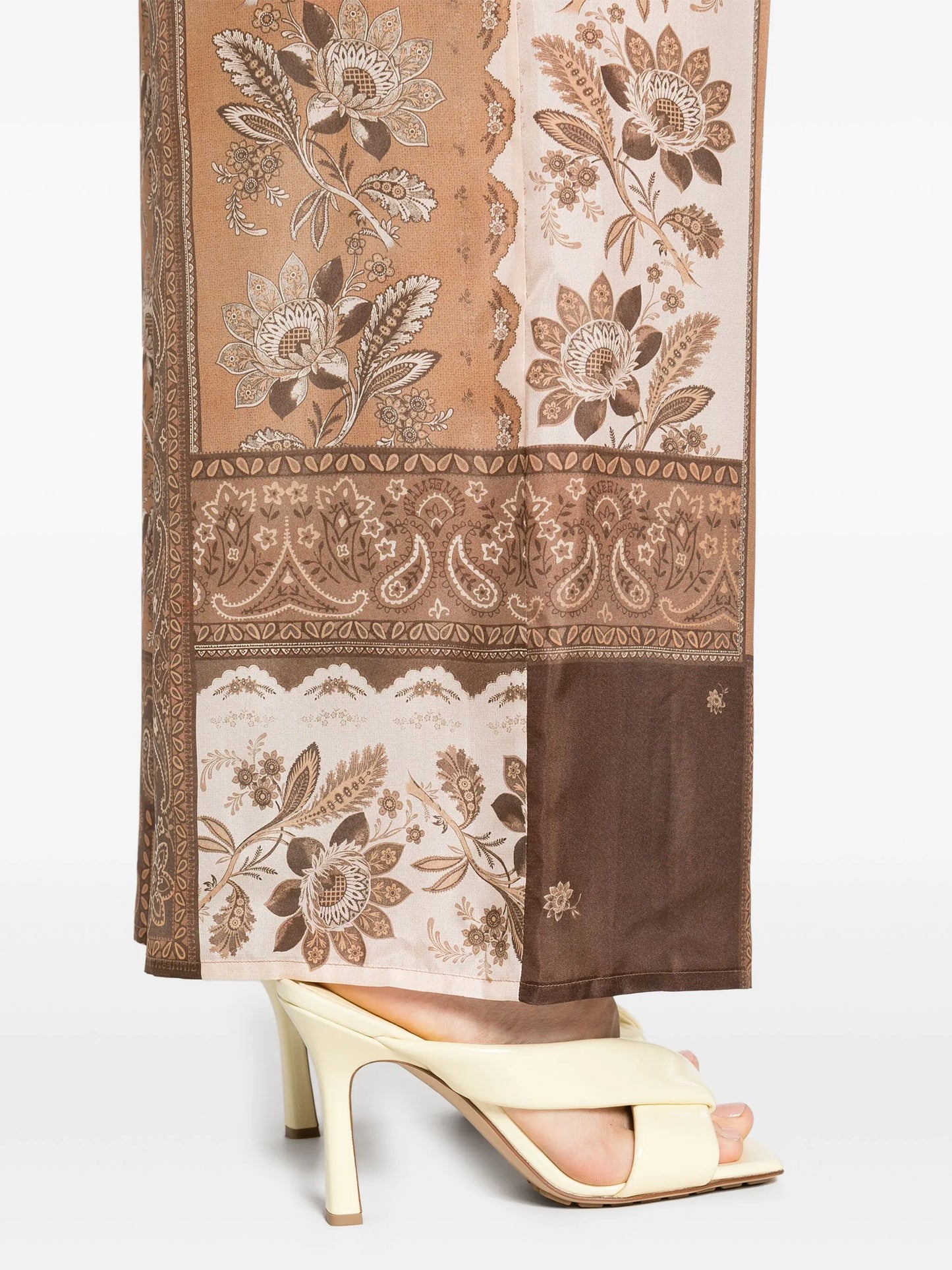 Lucky silk trousers