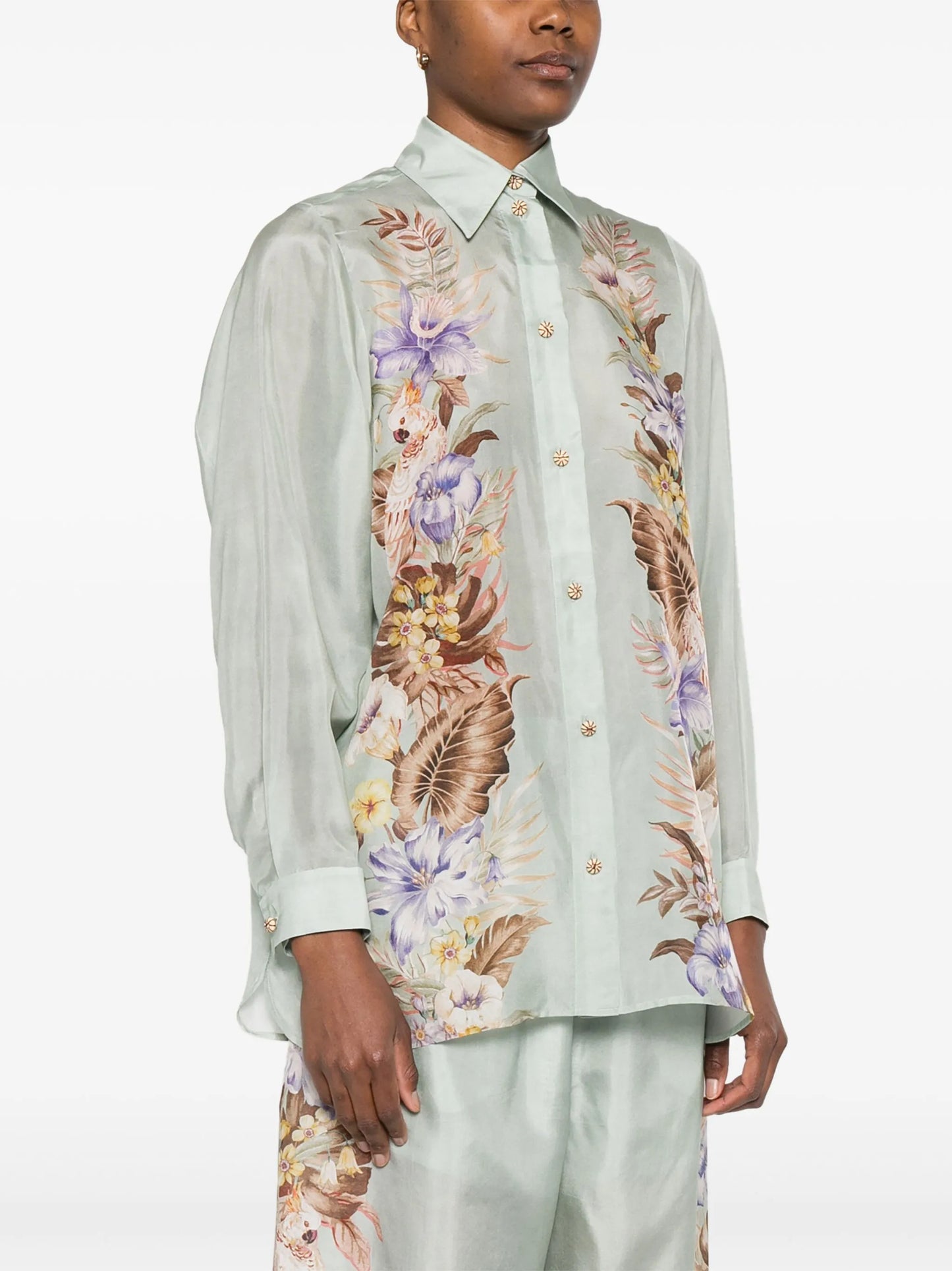 silk shirt