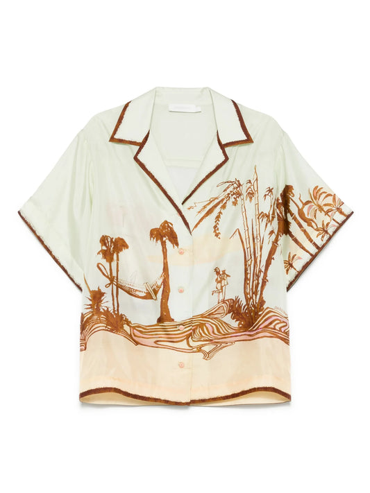 Coco silk shirt