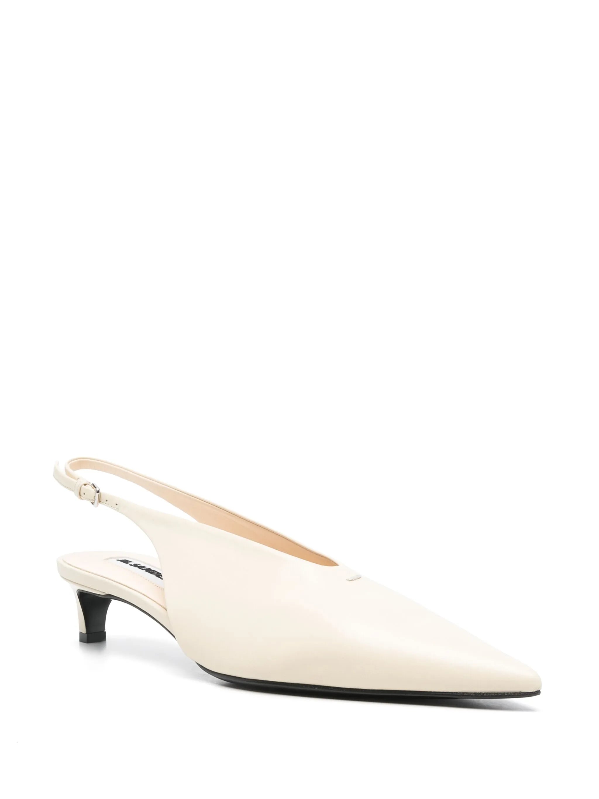 40mm leather pumps