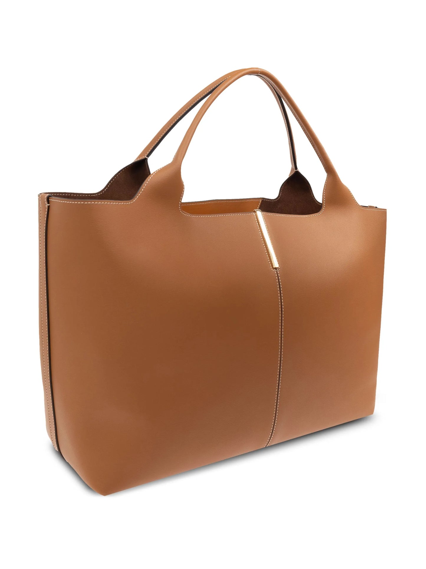 shopping bag in leather medium
