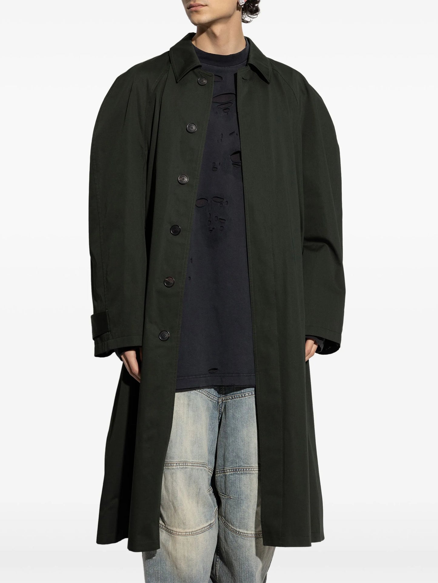 belted trench coat