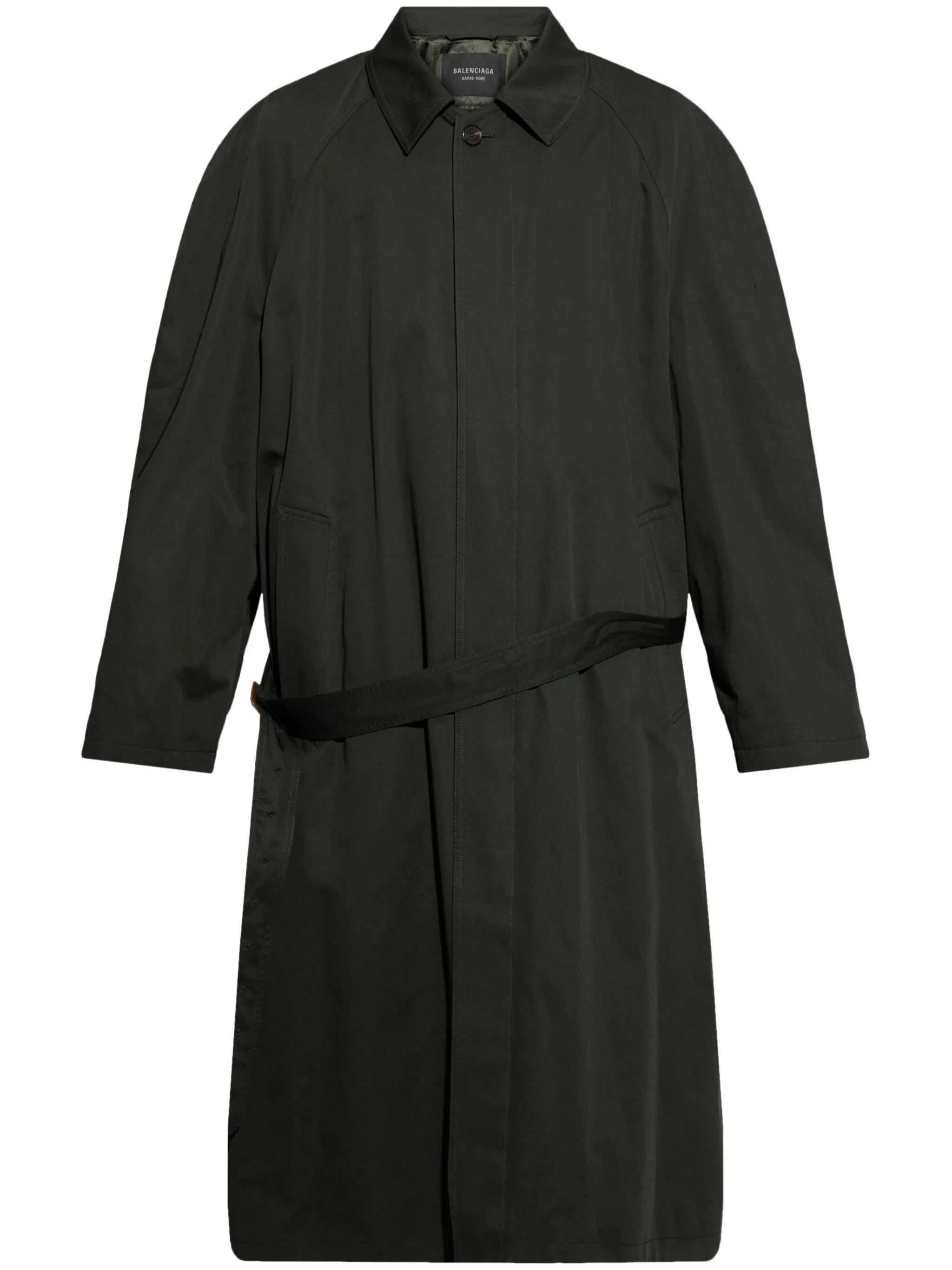 belted trench coat
