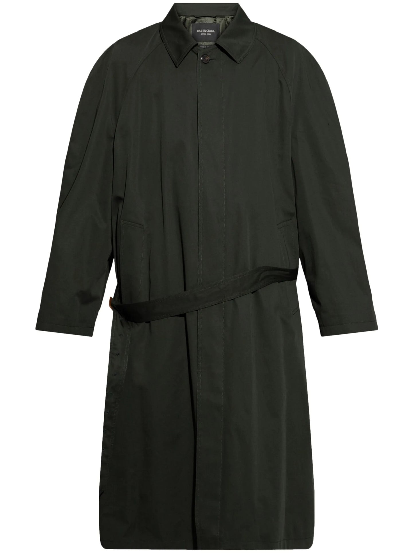 belted trench coat