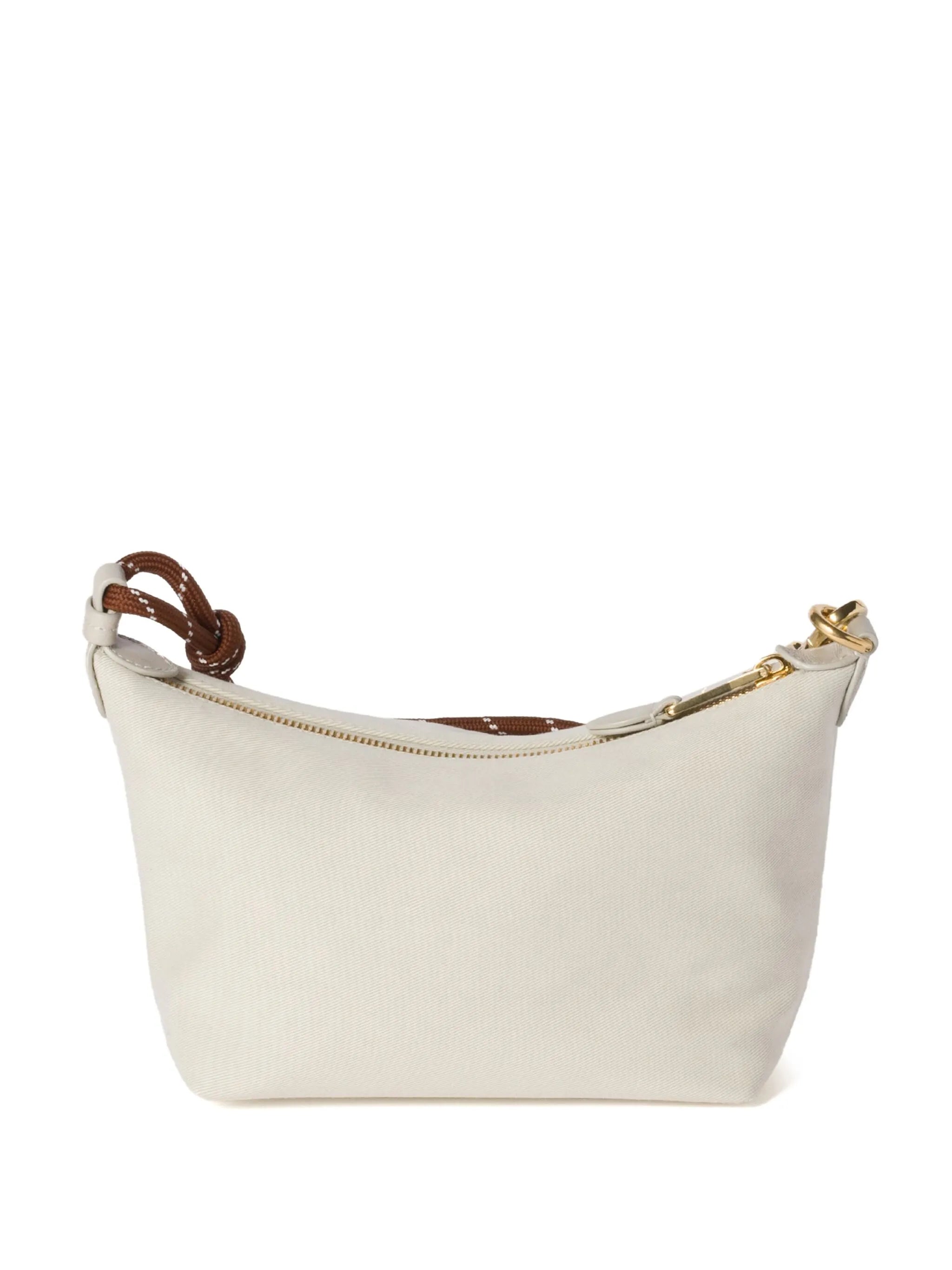mini Gabardine rope-handle make up bag