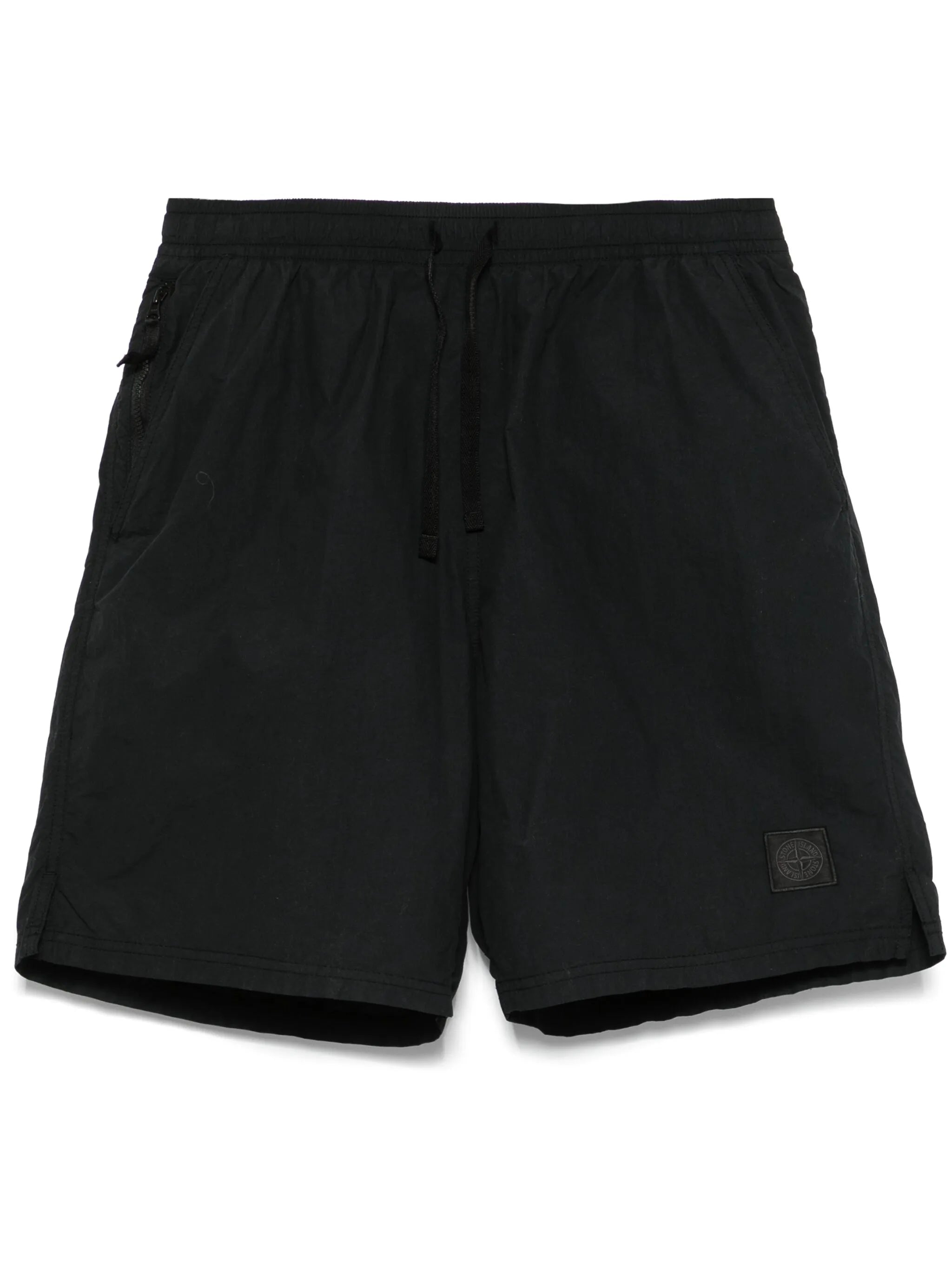 Compass-motif track shorts