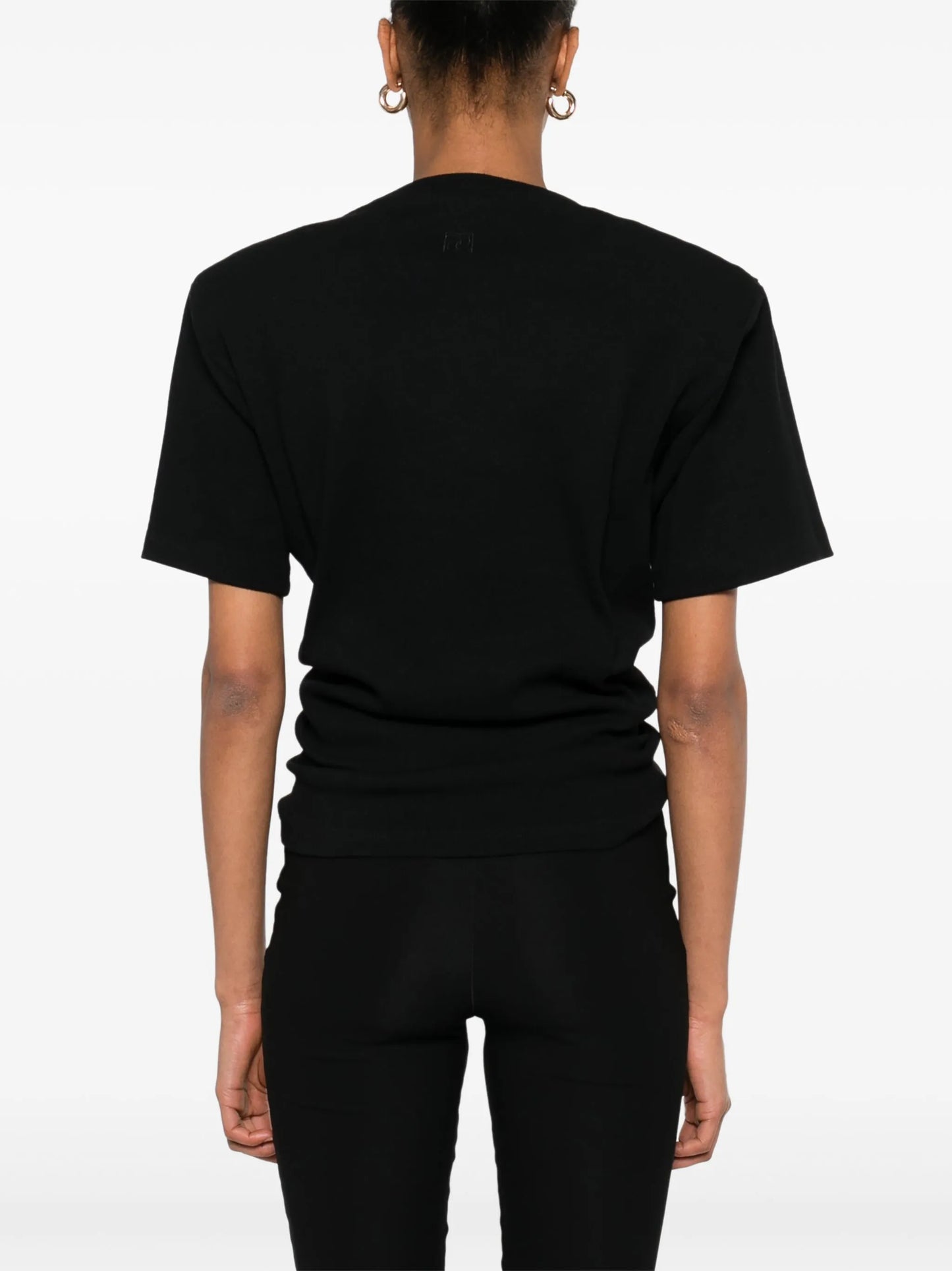 knot-detail T-shirt