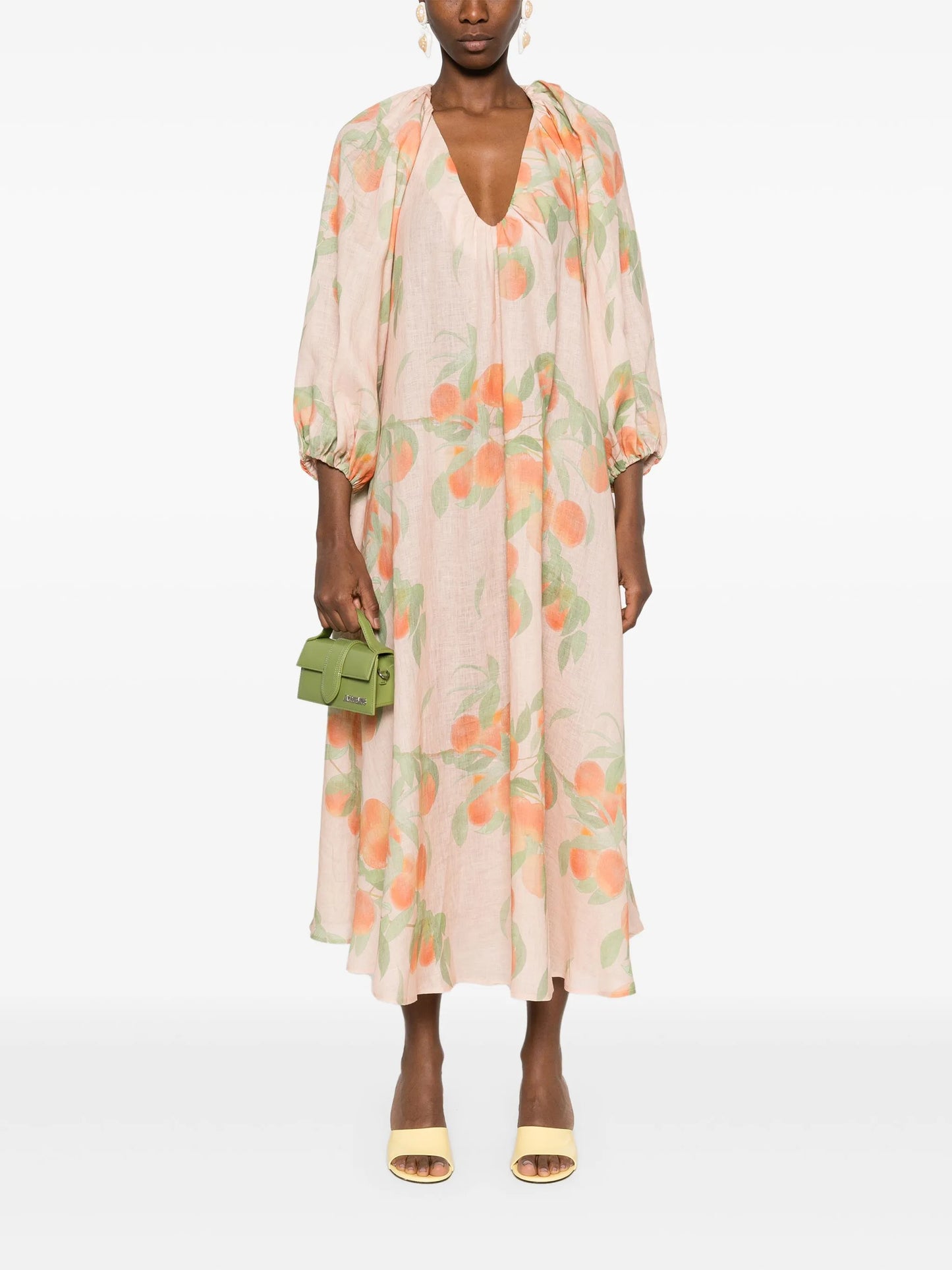 Georgette maxi dress