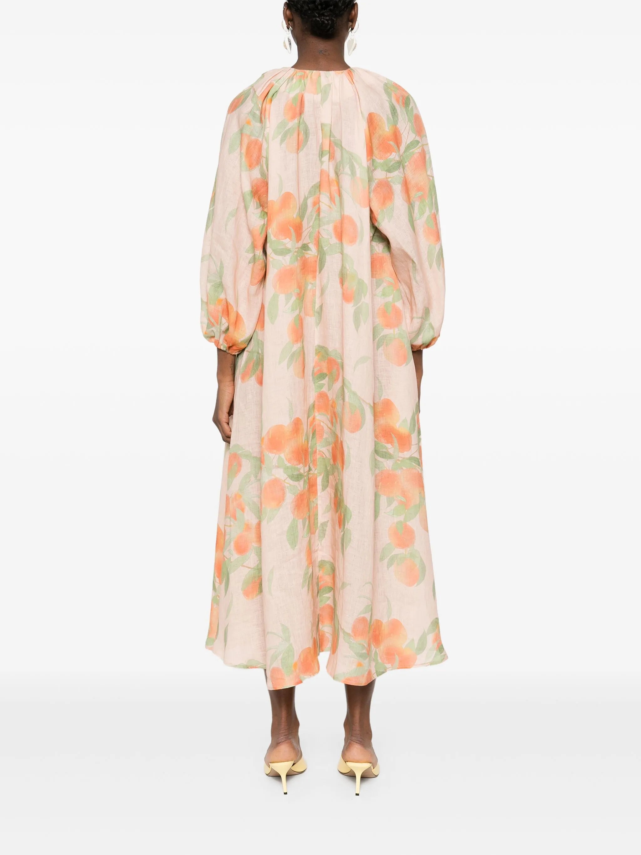 Georgette maxi dress
