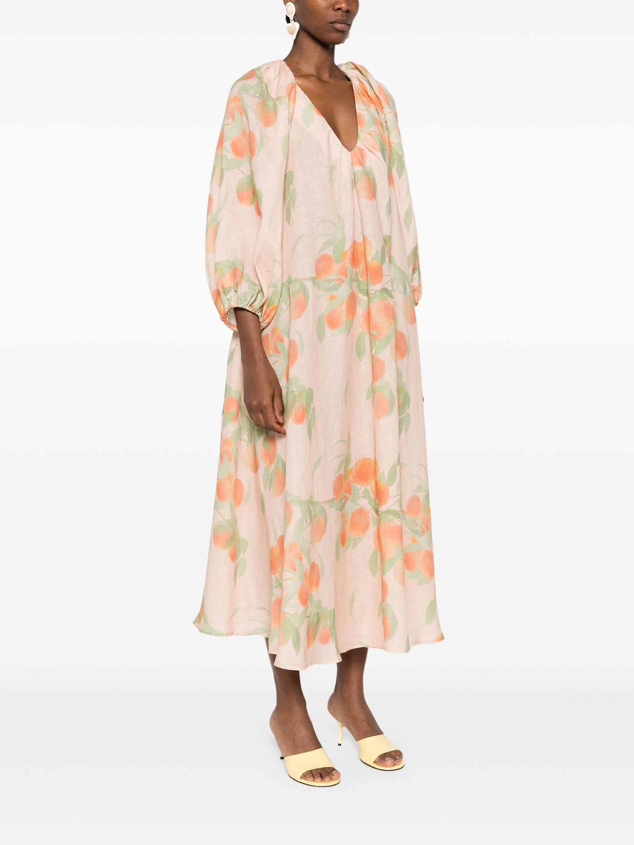 Georgette maxi dress