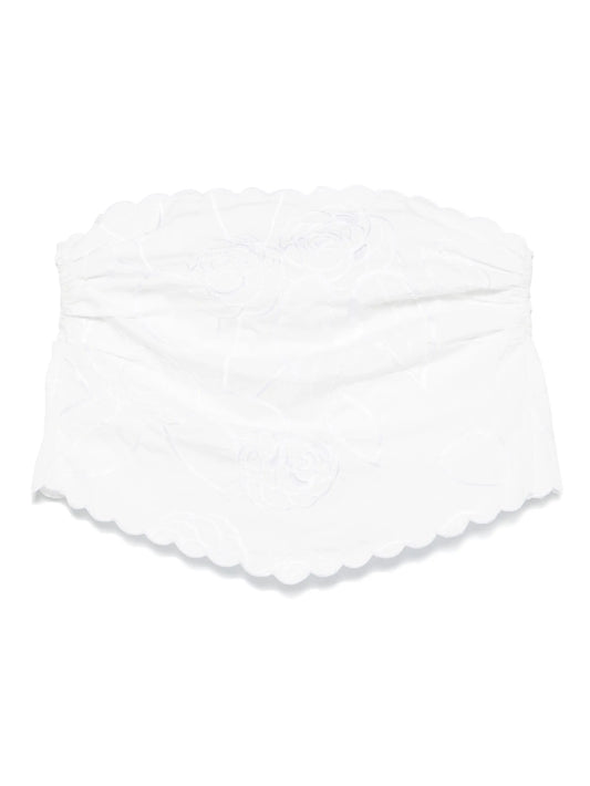Beurre embroidered top