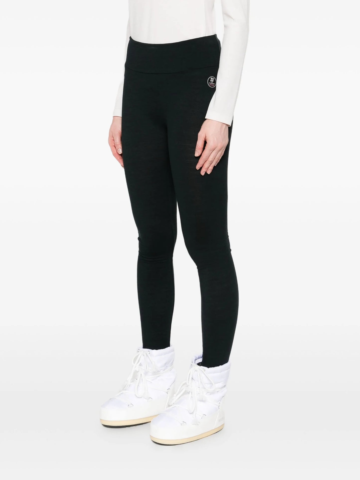 logo-patch leggings