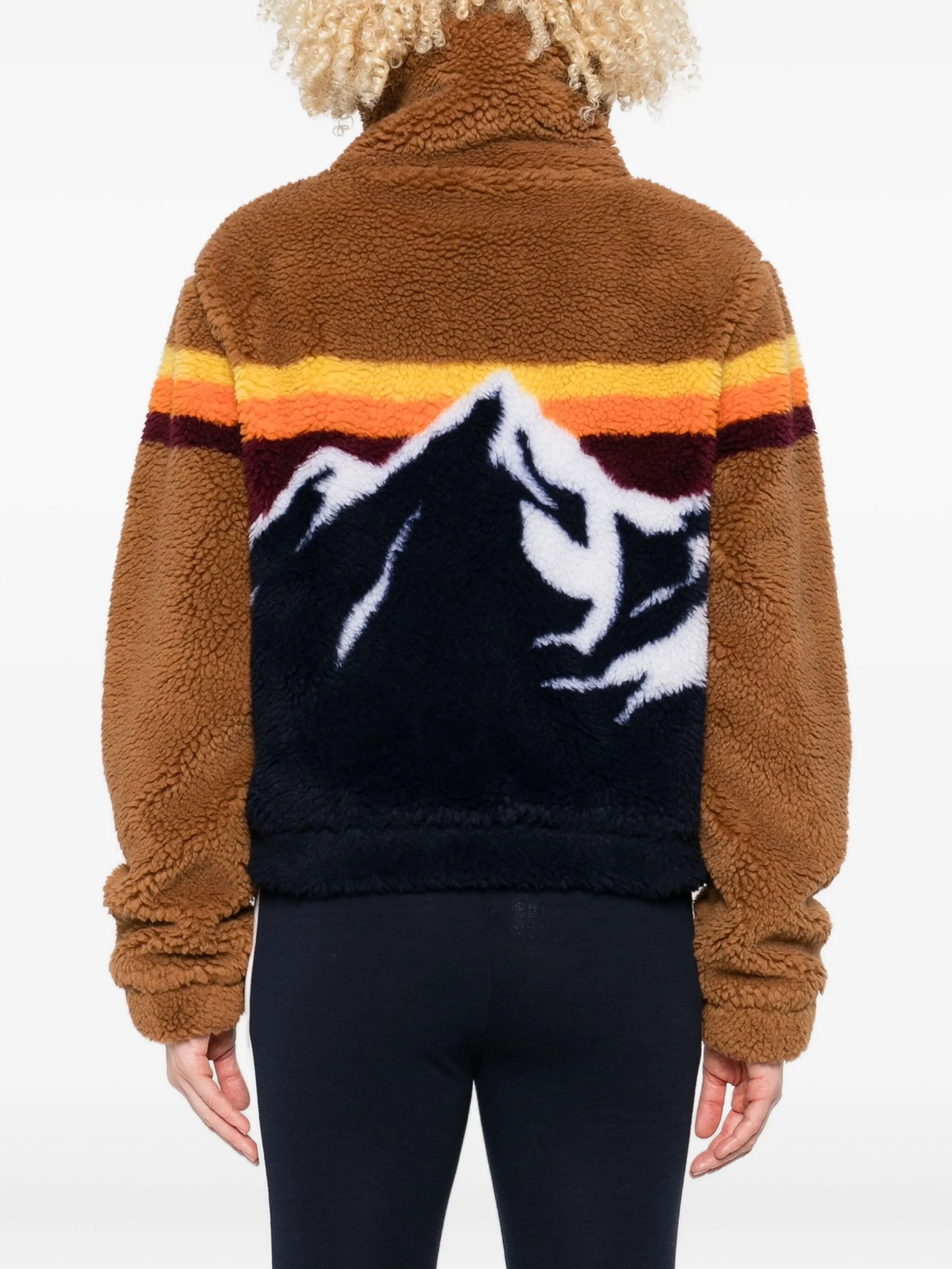 fleece zip-up jacket