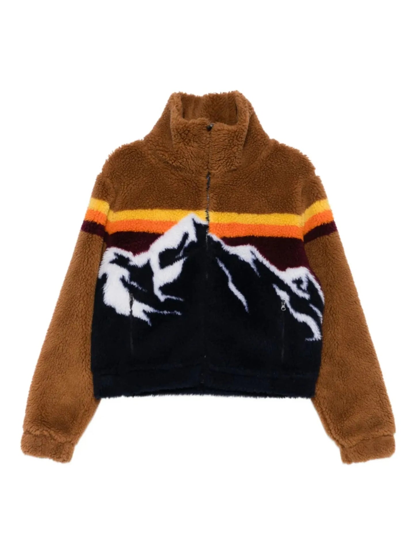 fleece zip-up jacket