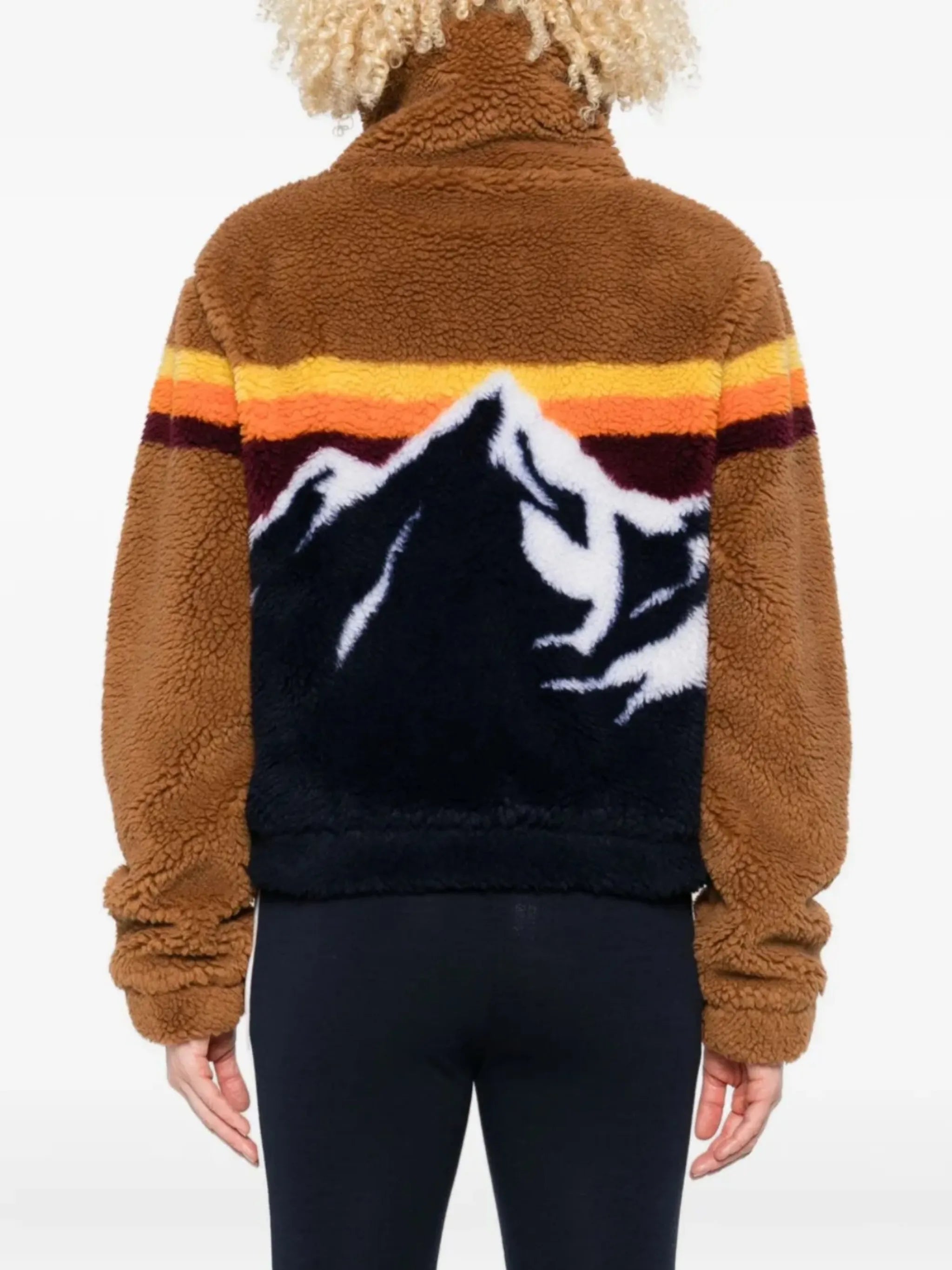 fleece zip-up jacket