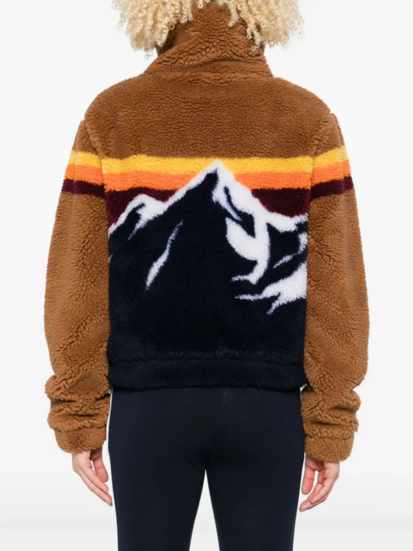 fleece zip-up jacket