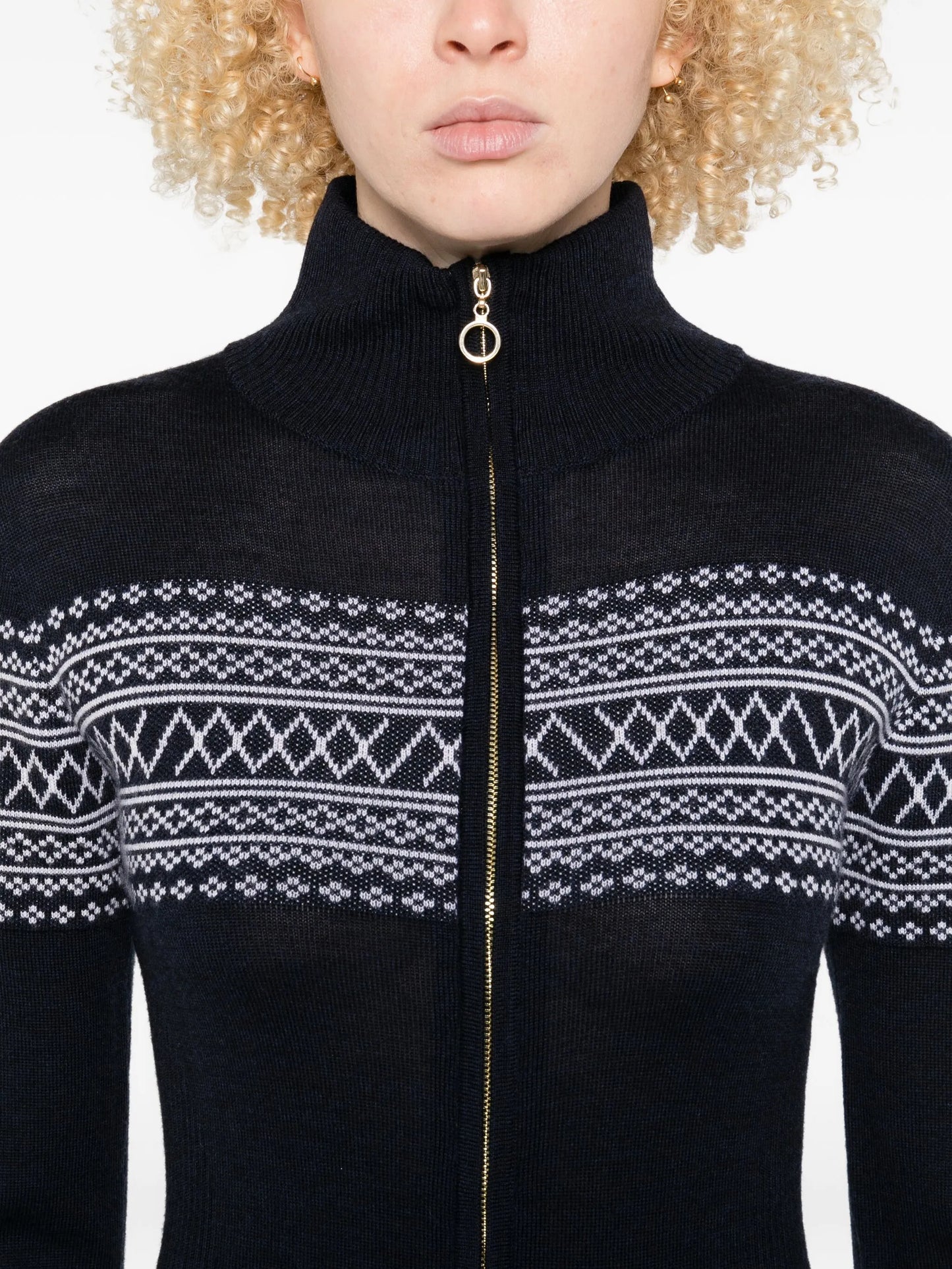 zip-up jumpsuit
