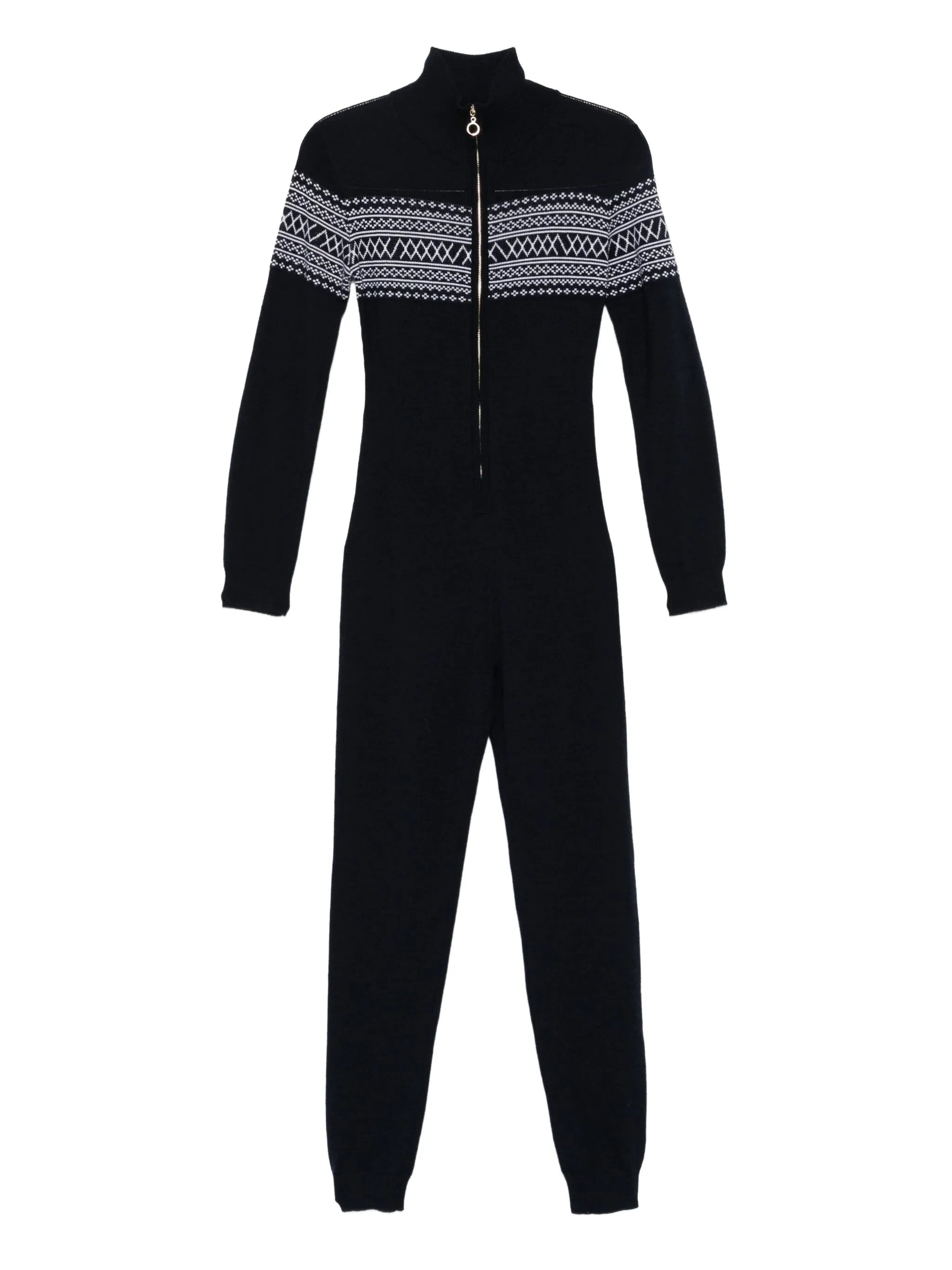 zip-up jumpsuit