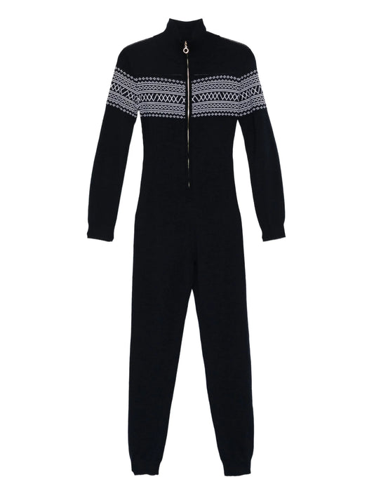 zip-up jumpsuit