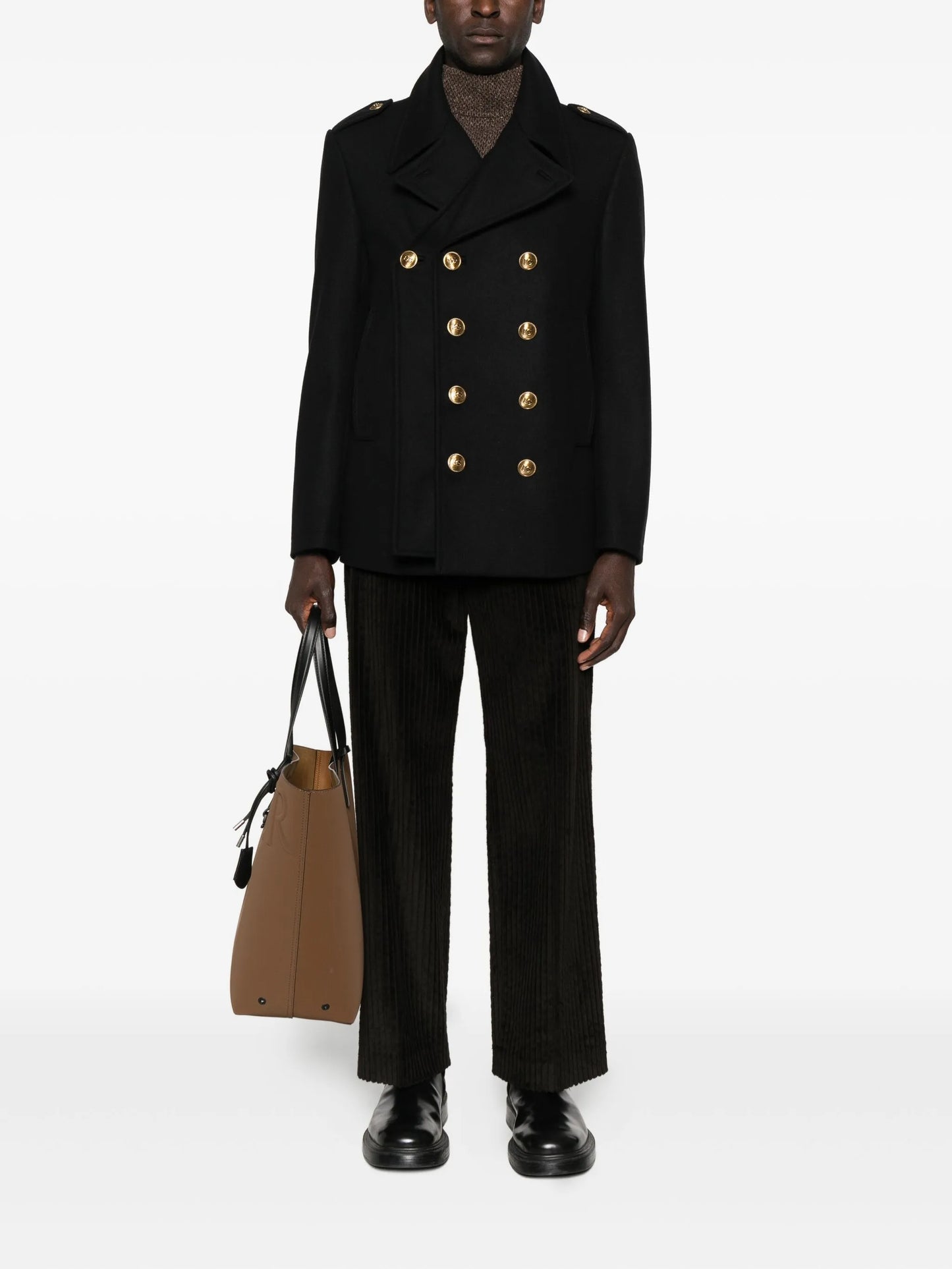 button-detail peacoat