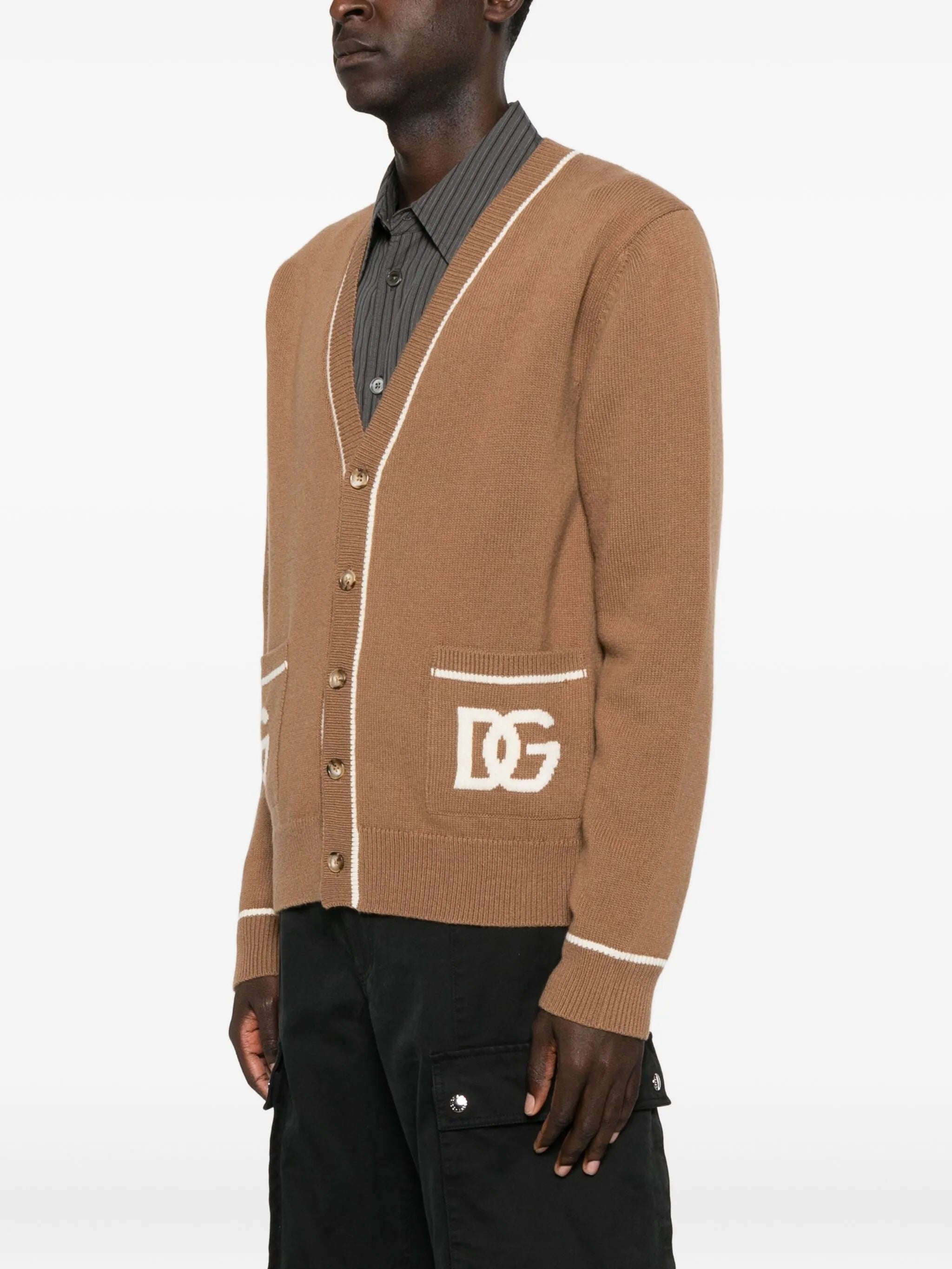 virgin wool cardigan